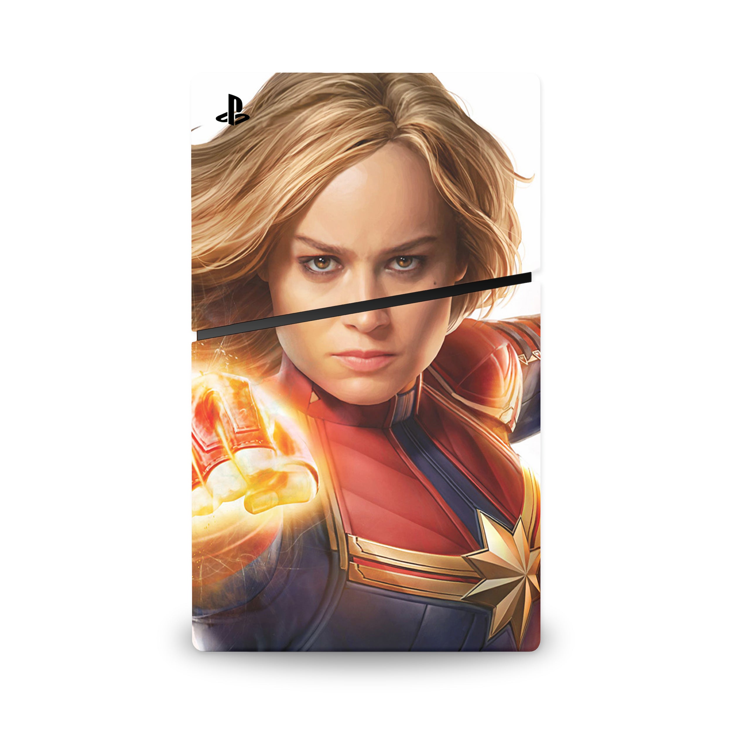 Galactic Champion v1 PS5 Slim Skin - Comics-inspired design