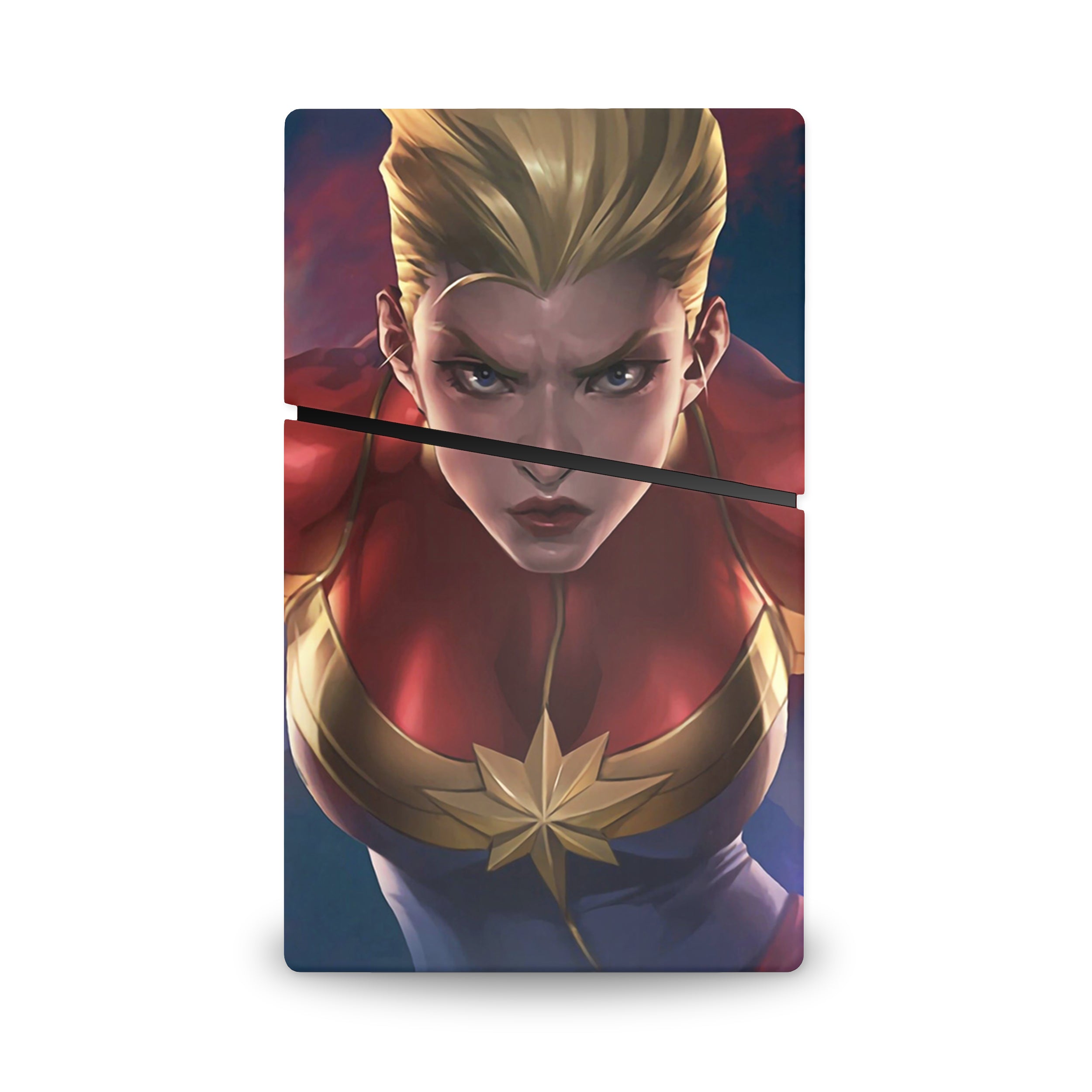Galactic Champion v2 PS5 Slim Digital Skin - Comics-inspired design