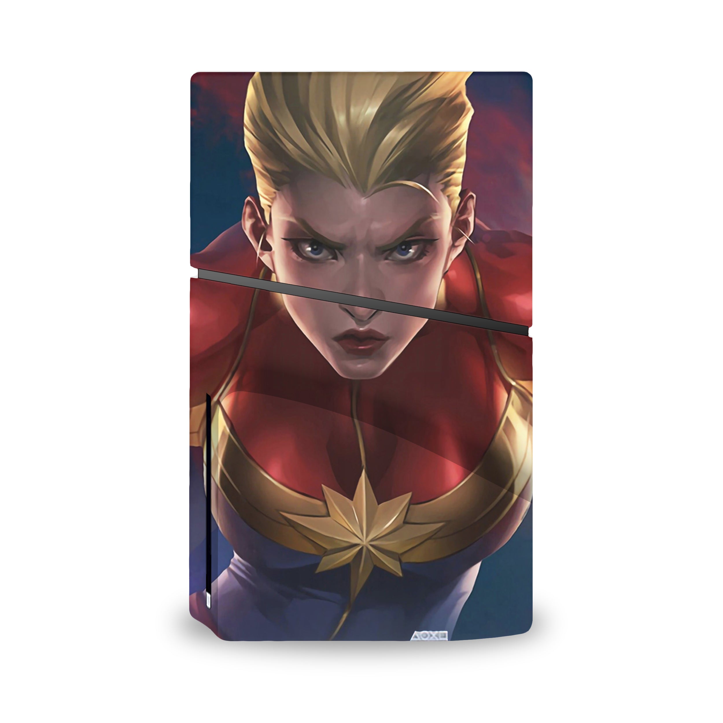Galactic Champion v2 PS5 Slim Skin - Comics-inspired design