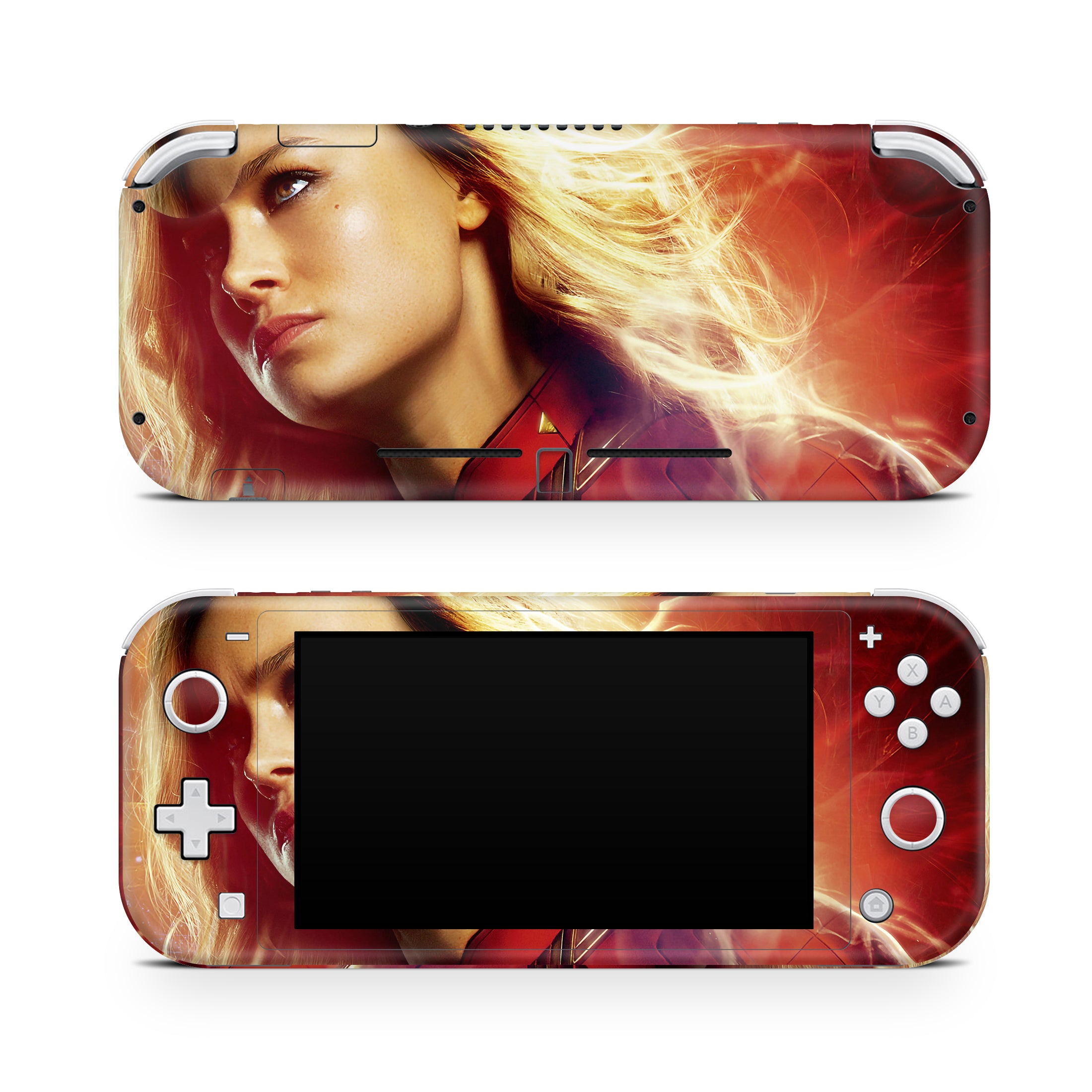 Galactic Champion v3 Nintendo Switch Lite Skin - Comics-inspired design