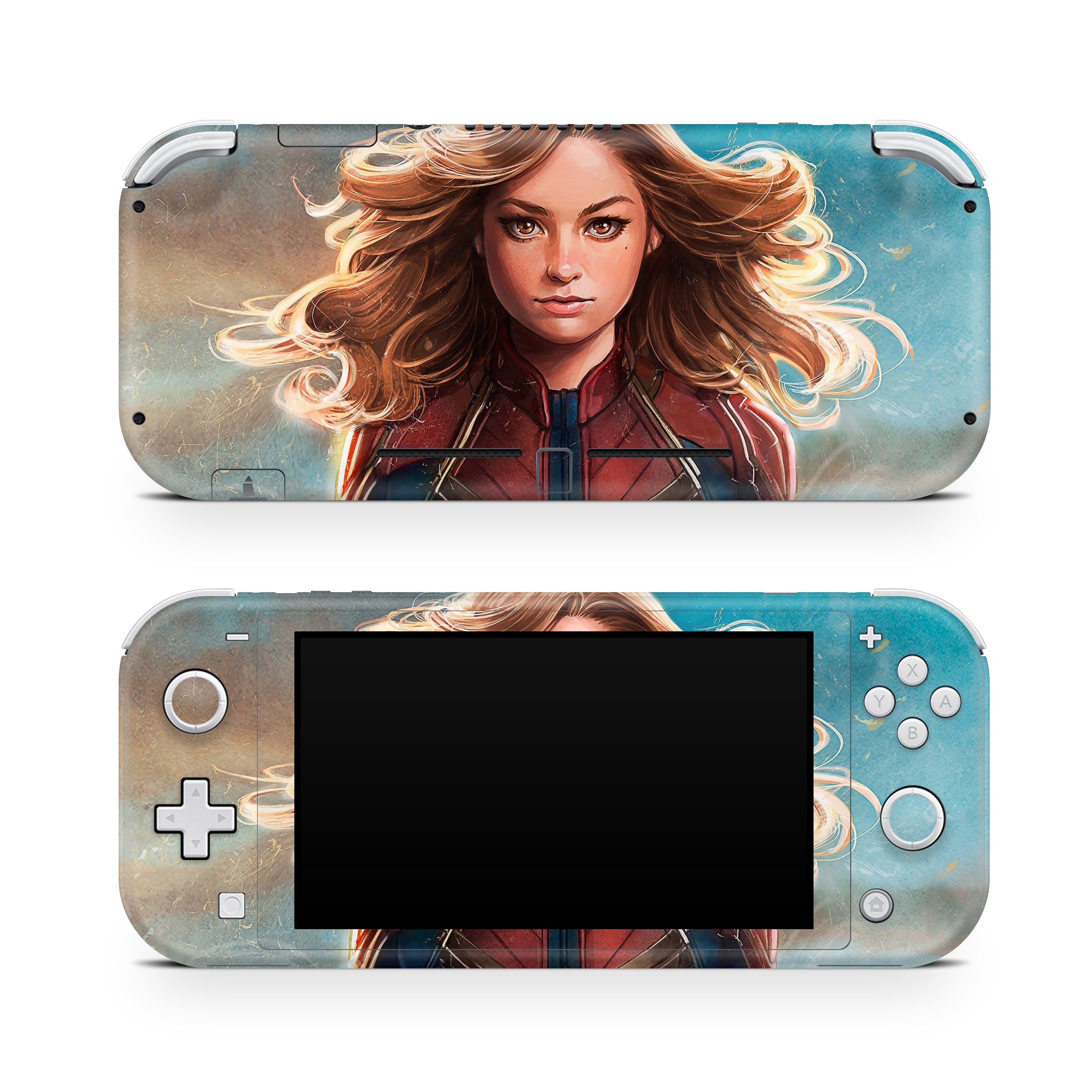 Galactic Champion v5 Nintendo Switch Lite Skin - Comics-inspired design