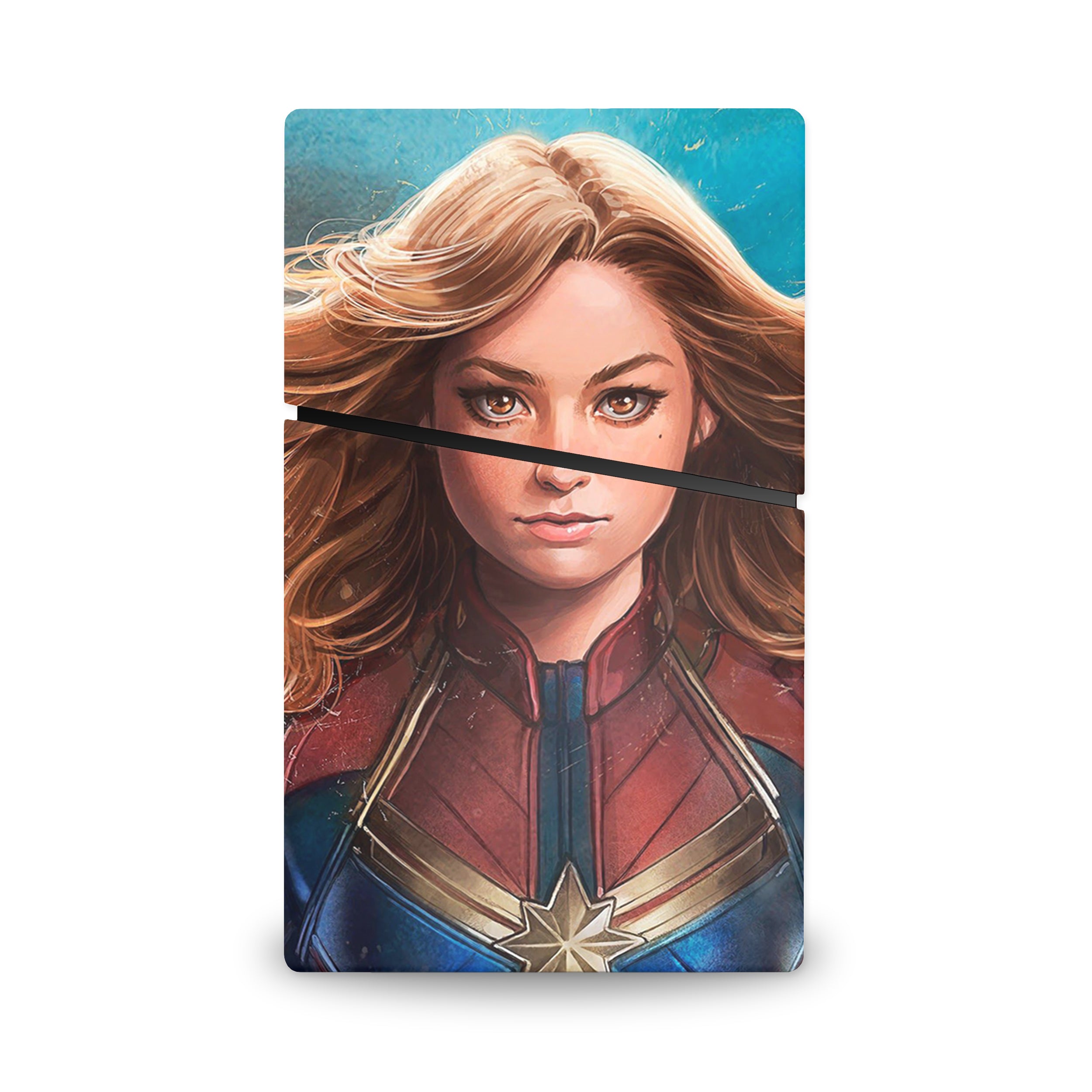 Galactic Champion v5 PS5 Slim Digital Skin - Comics-inspired design