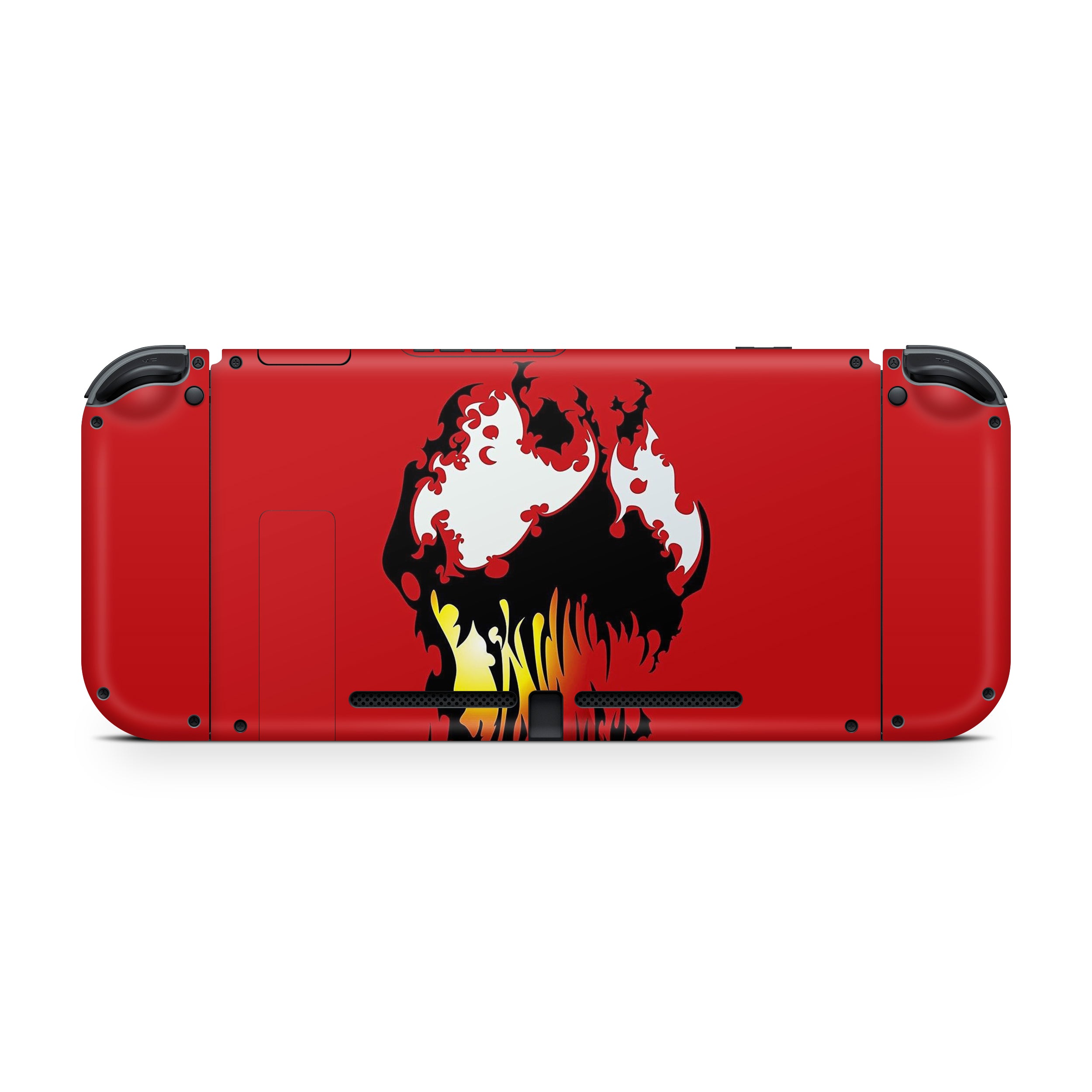 Crimson Terror v1 Nintendo Switch OLED Skin - Comics-inspired design