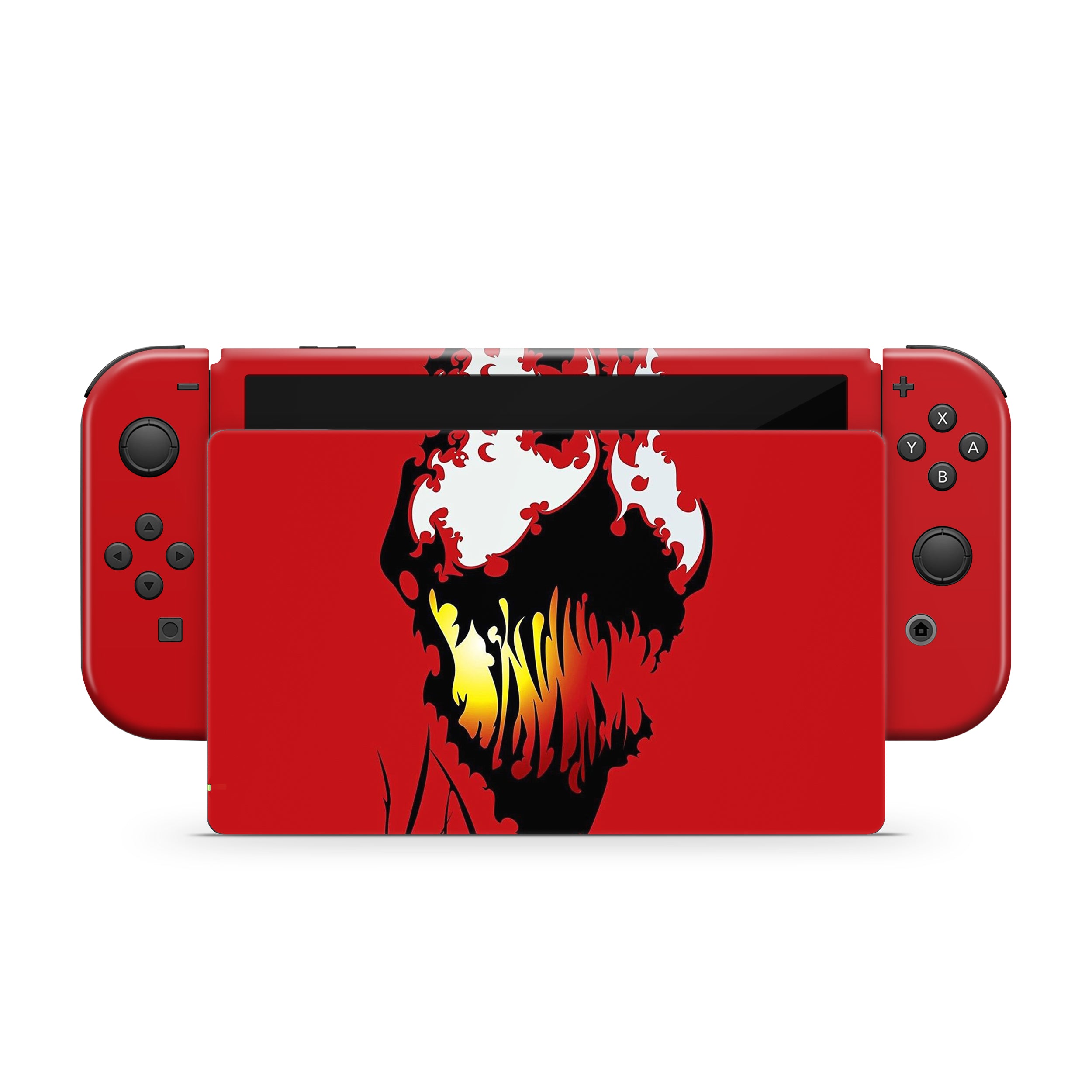 Crimson Terror v1 Nintendo Switch OLED Skin - Comics-inspired design