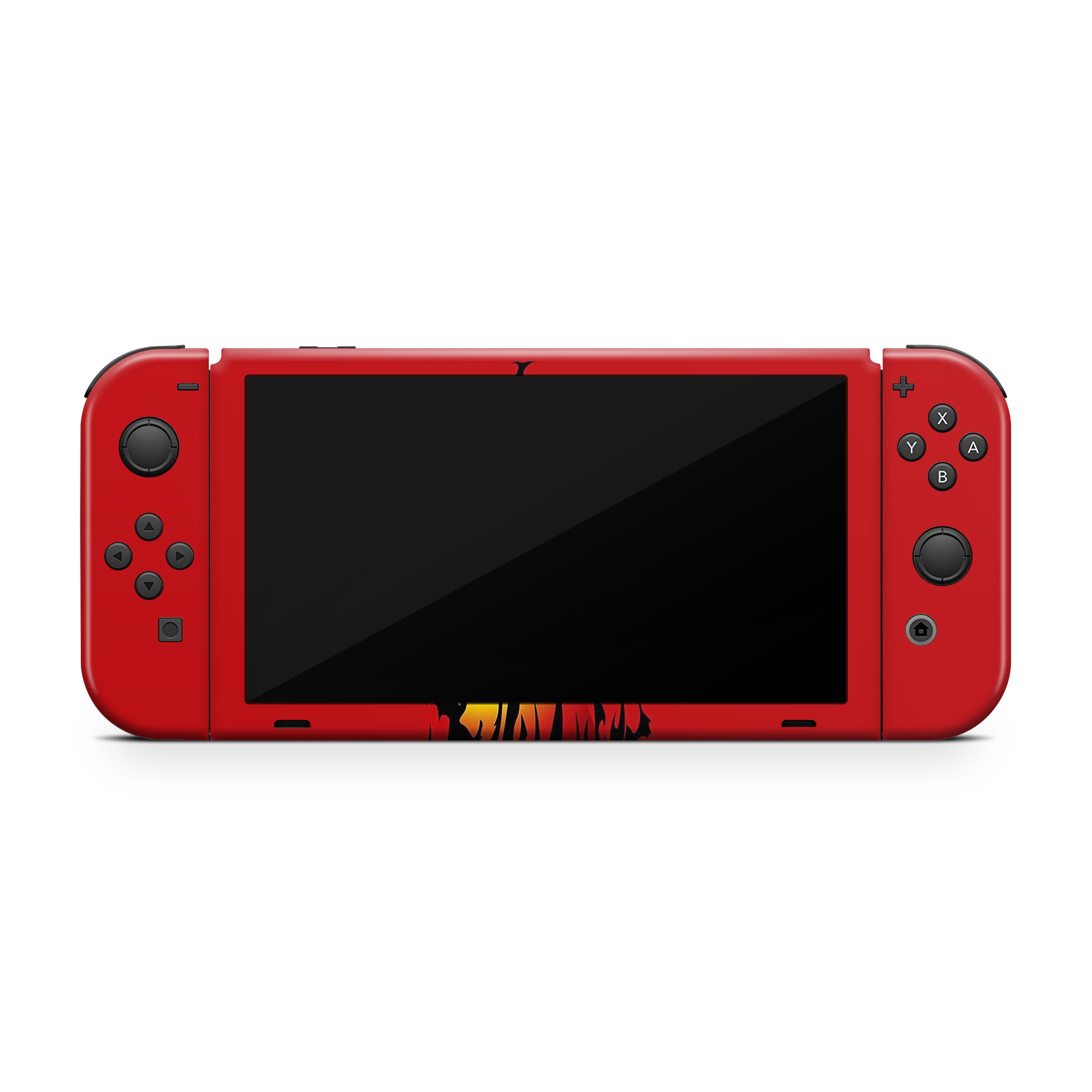 Crimson Terror v1 Nintendo Switch OLED Skin - Comics-inspired design