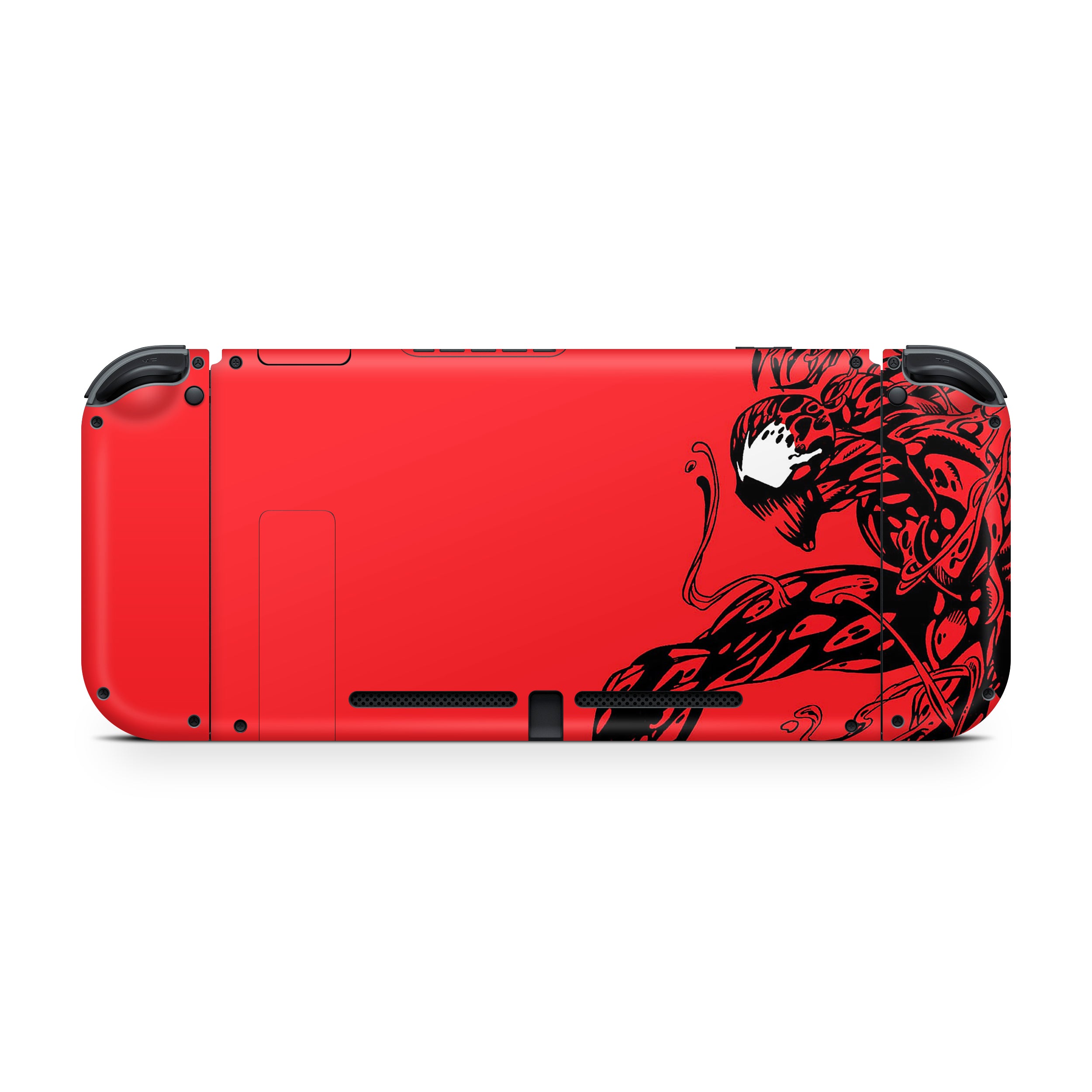 Crimson Terror v2 Nintendo Switch OLED Skin - Comics-inspired design