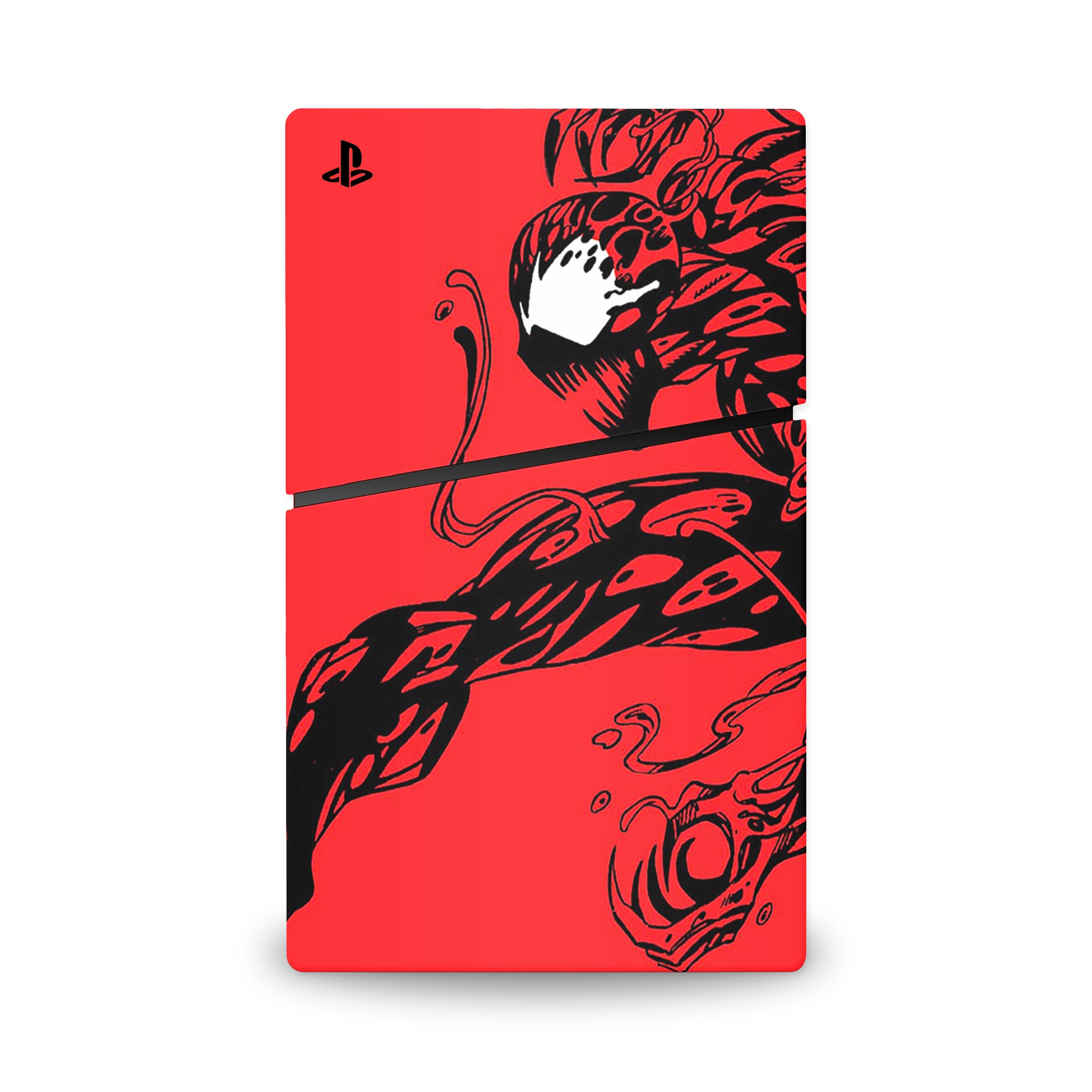 Crimson Terror v2 PS5 Slim Skin - Comics-inspired design
