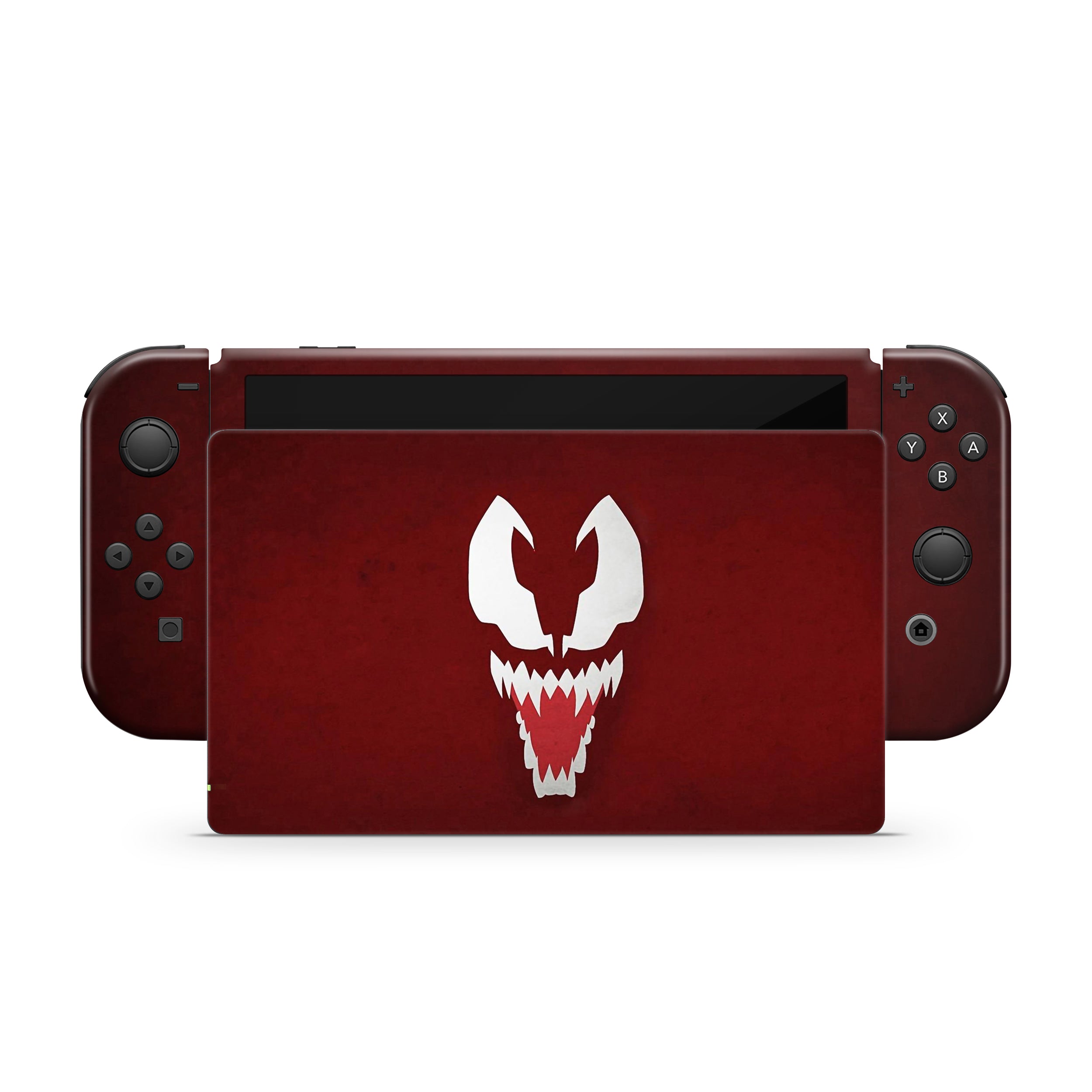 Crimson Terror v3 Nintendo Switch OLED Skin - Comics-inspired design