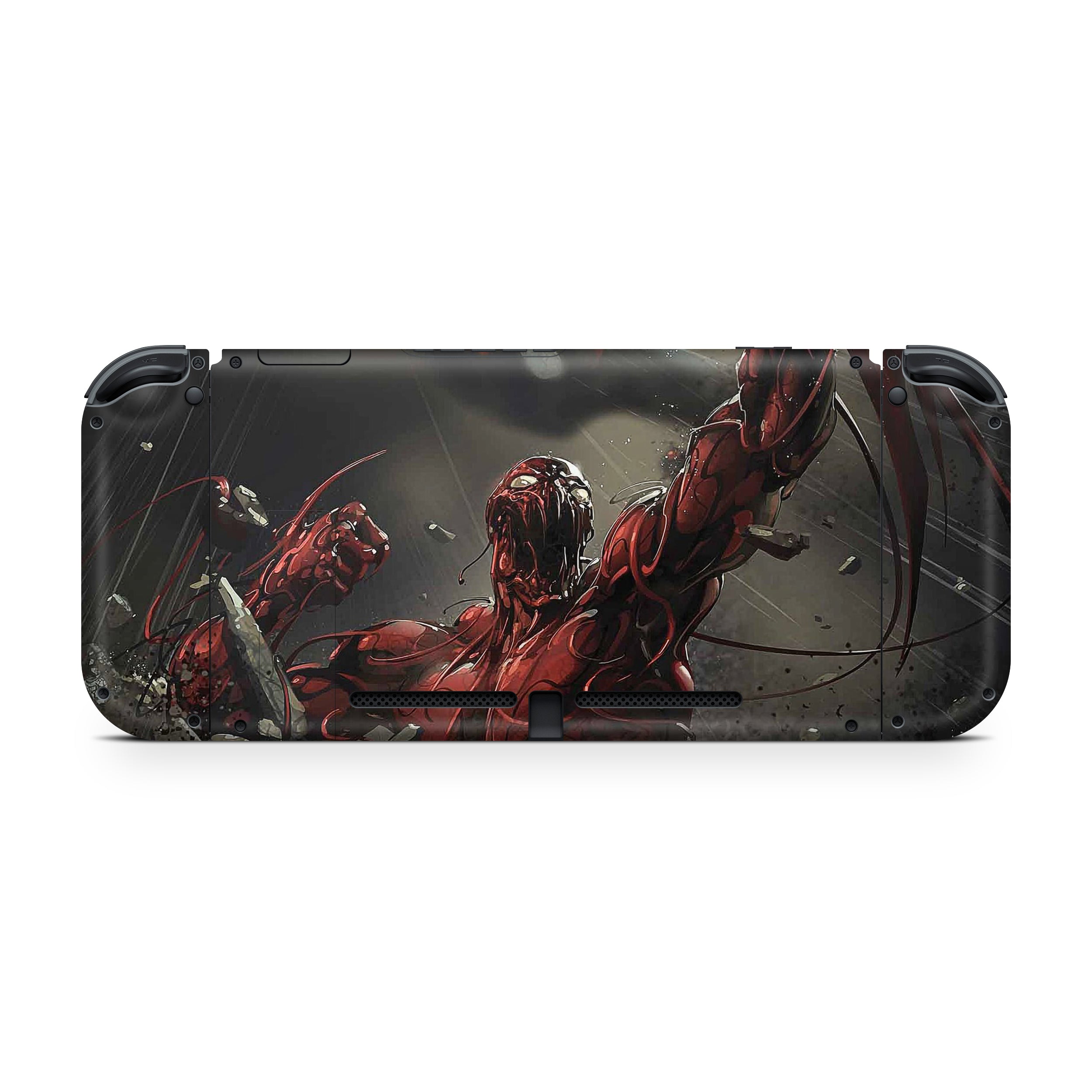 Crimson Terror v4 Nintendo Switch Skin - Comics-inspired design