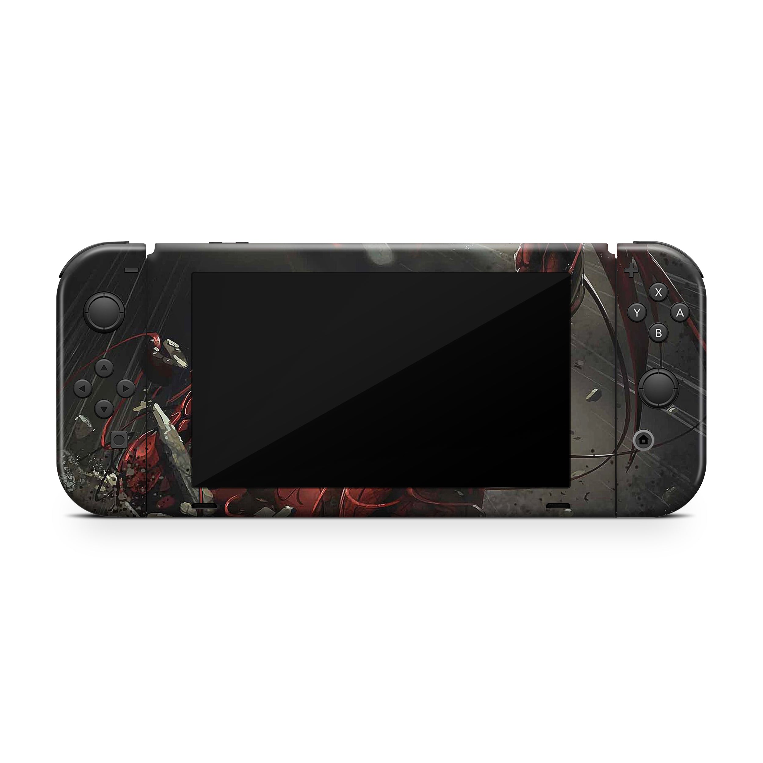 Crimson Terror v4 Nintendo Switch Skin - Comics-inspired design