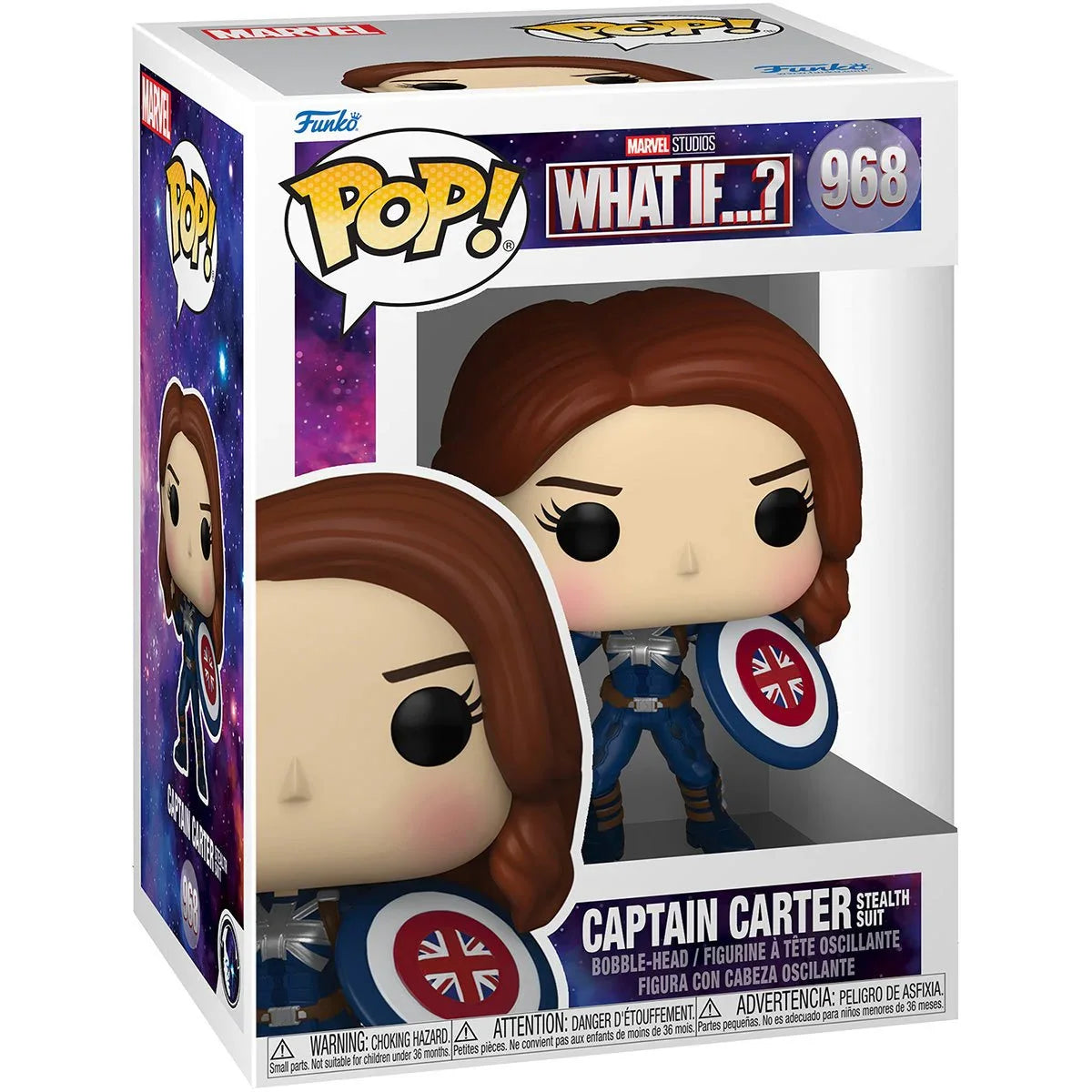 Funko Pop! Marvel's What If: Captain Carter (Stealth)