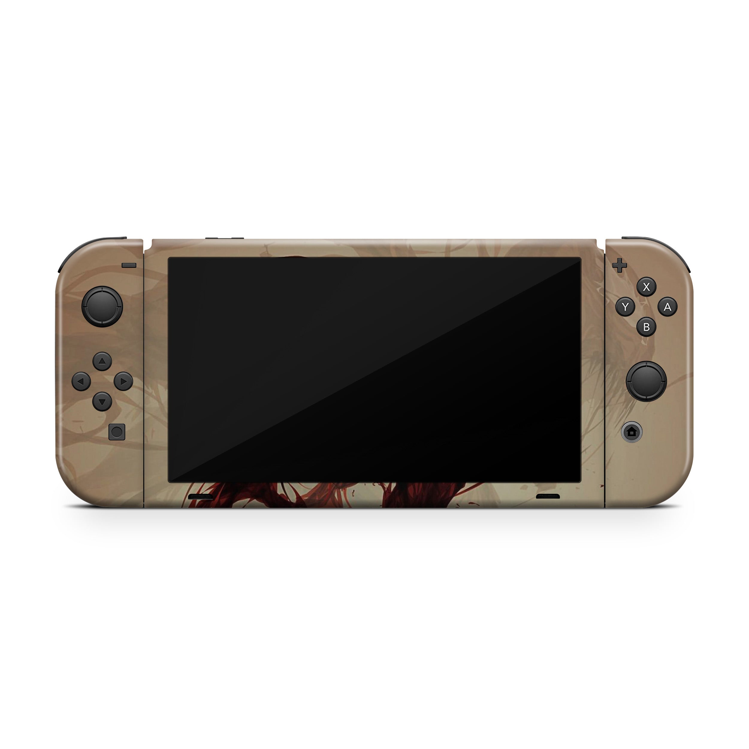 Crimson Terror v5 Nintendo Switch OLED Skin - Comics-inspired design
