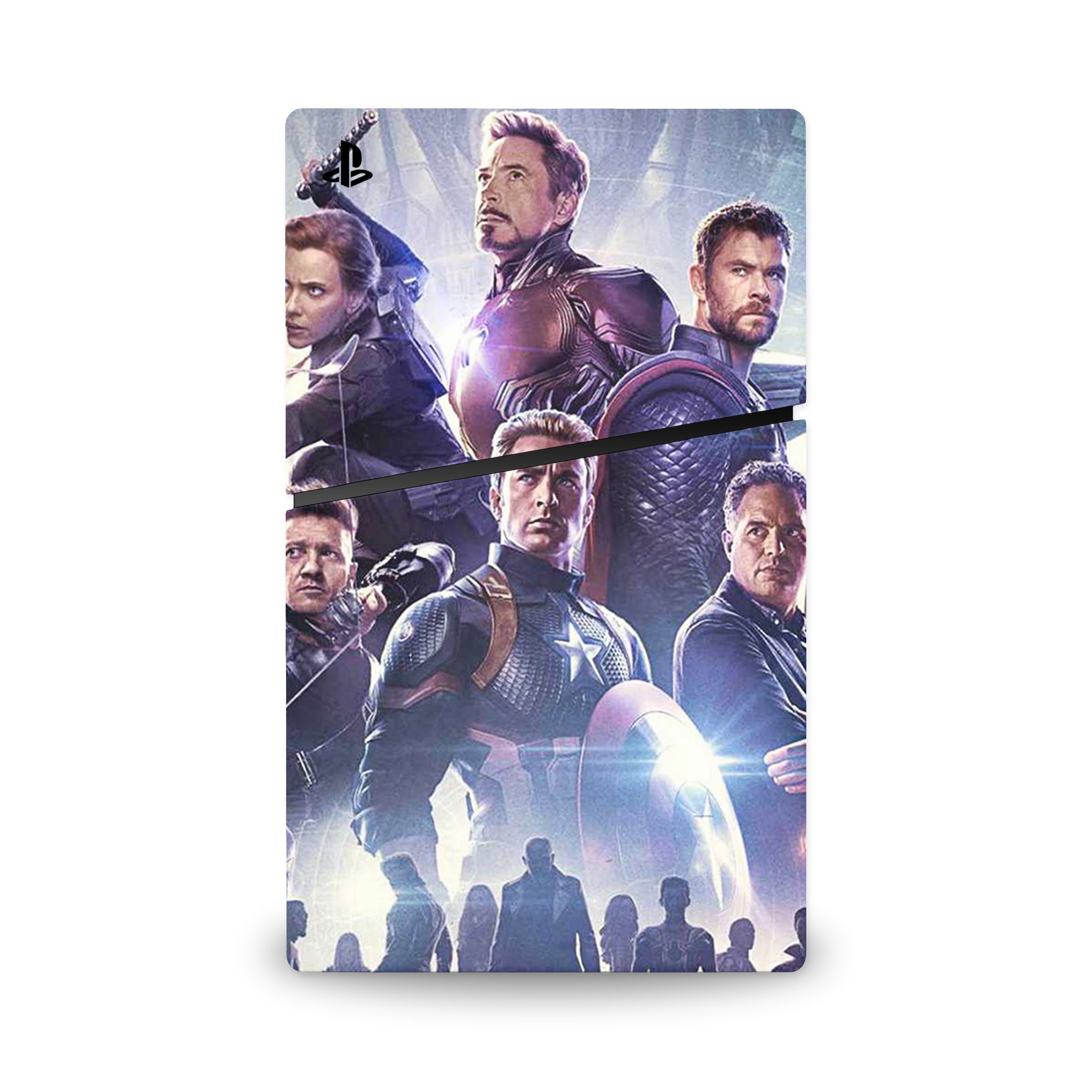 Multiverse Sentinels v1 PS5 Slim Skin - Comics-inspired design