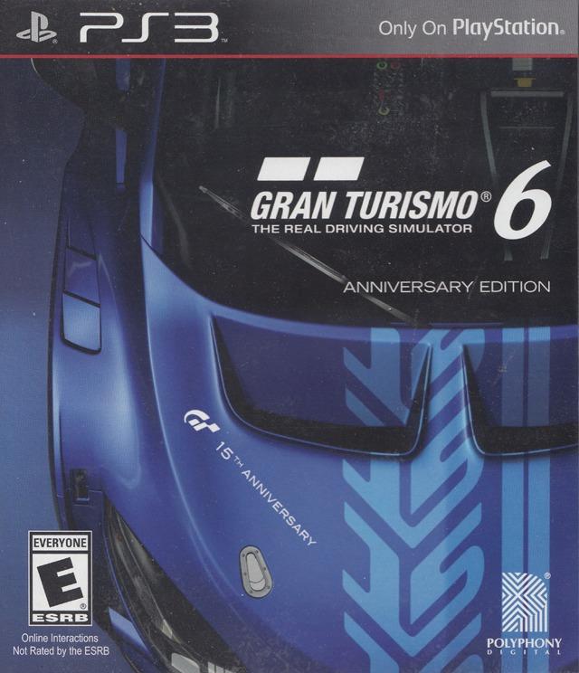 Gran Turismo 6 (Anniversary Edition) (Playstation 3)