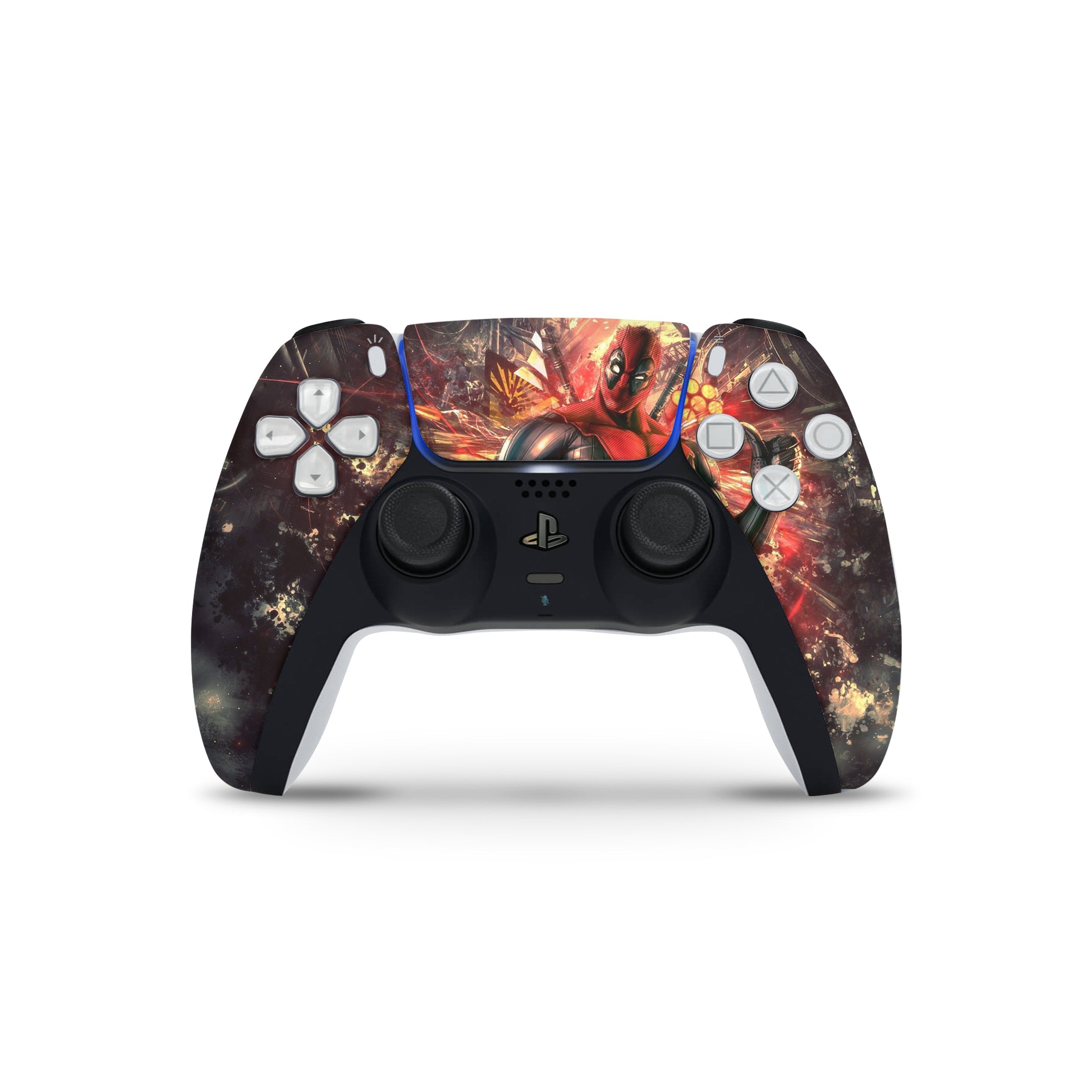 Rogue Merc v2 PS5 Controller Skin - Comics-inspired design