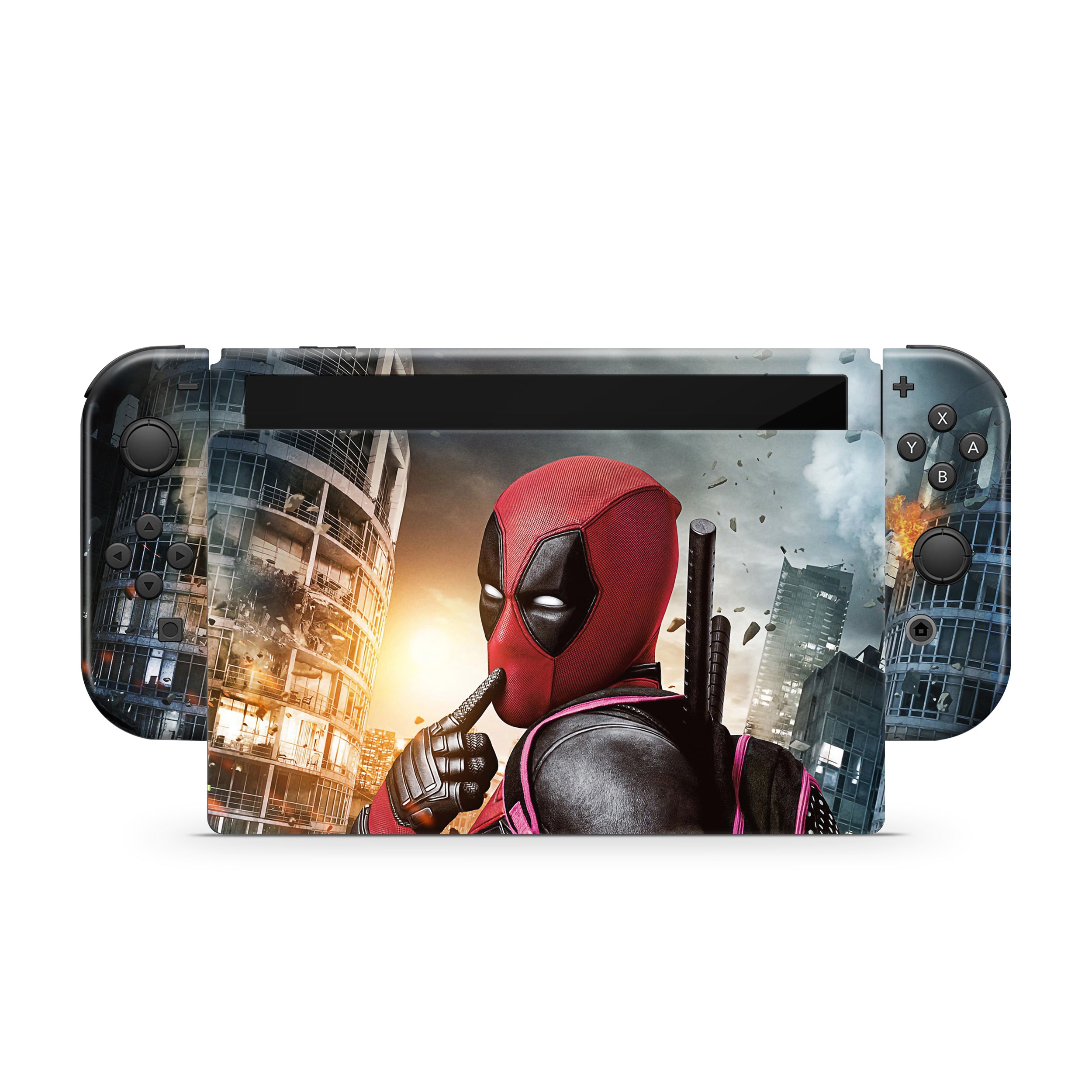 Rogue Merc v4 Nintendo Switch OLED Skin - Comics-inspired design