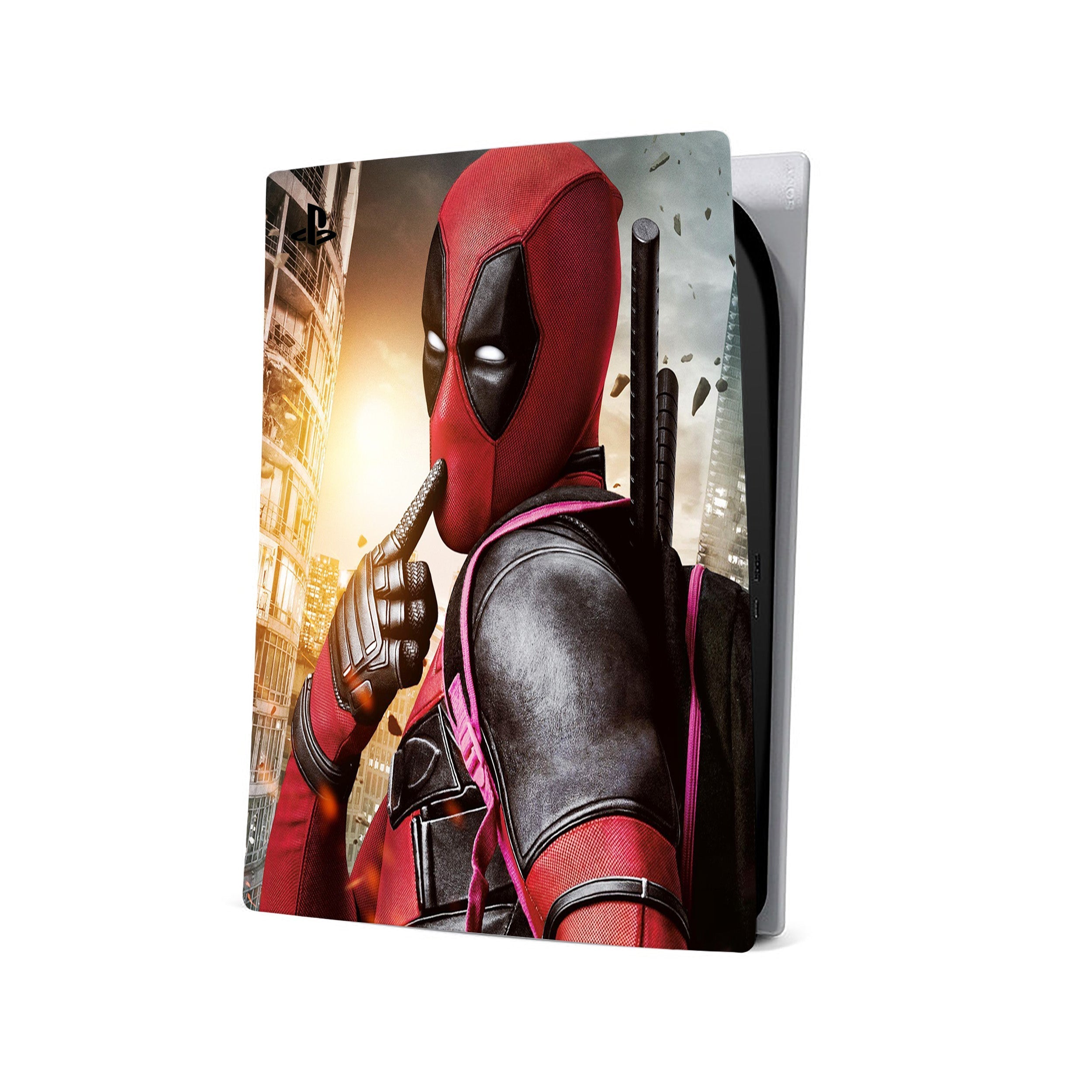 Rogue Merc v4 PS5 Skin - Comics-inspired design