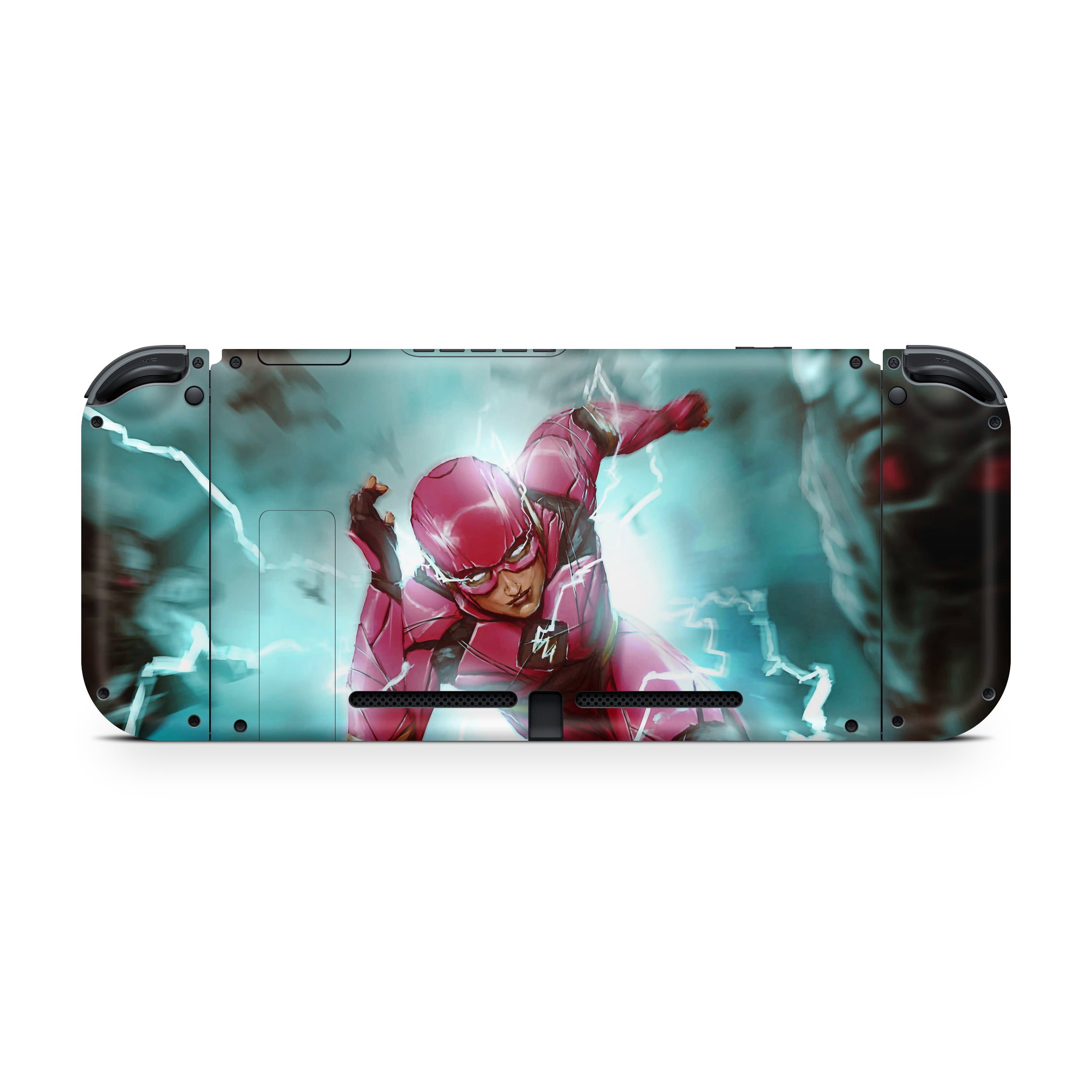 Red Velocity v1 Nintendo Switch Skin - Comics-inspired design
