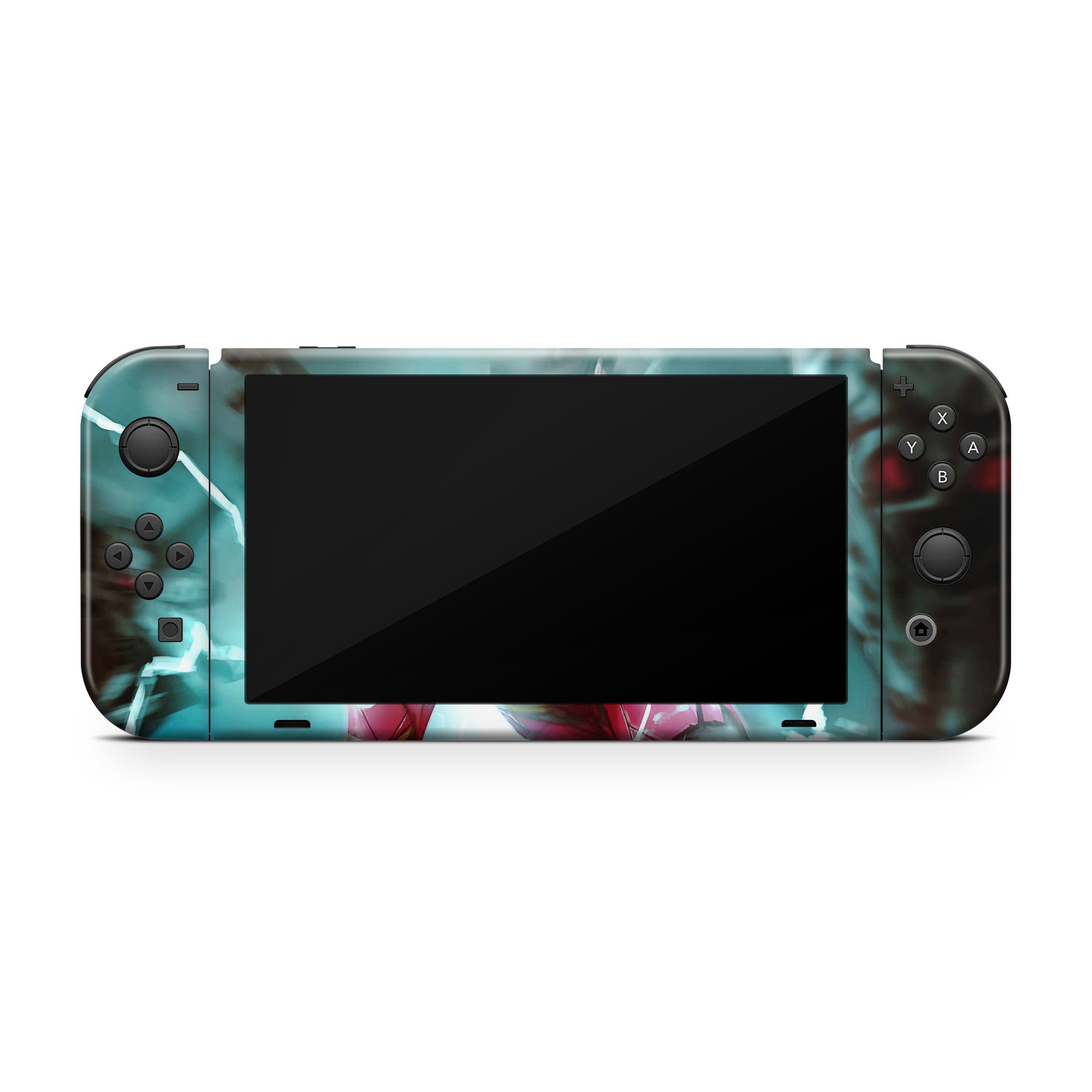 Red Velocity v1 Nintendo Switch OLED Skin - Comics-inspired design