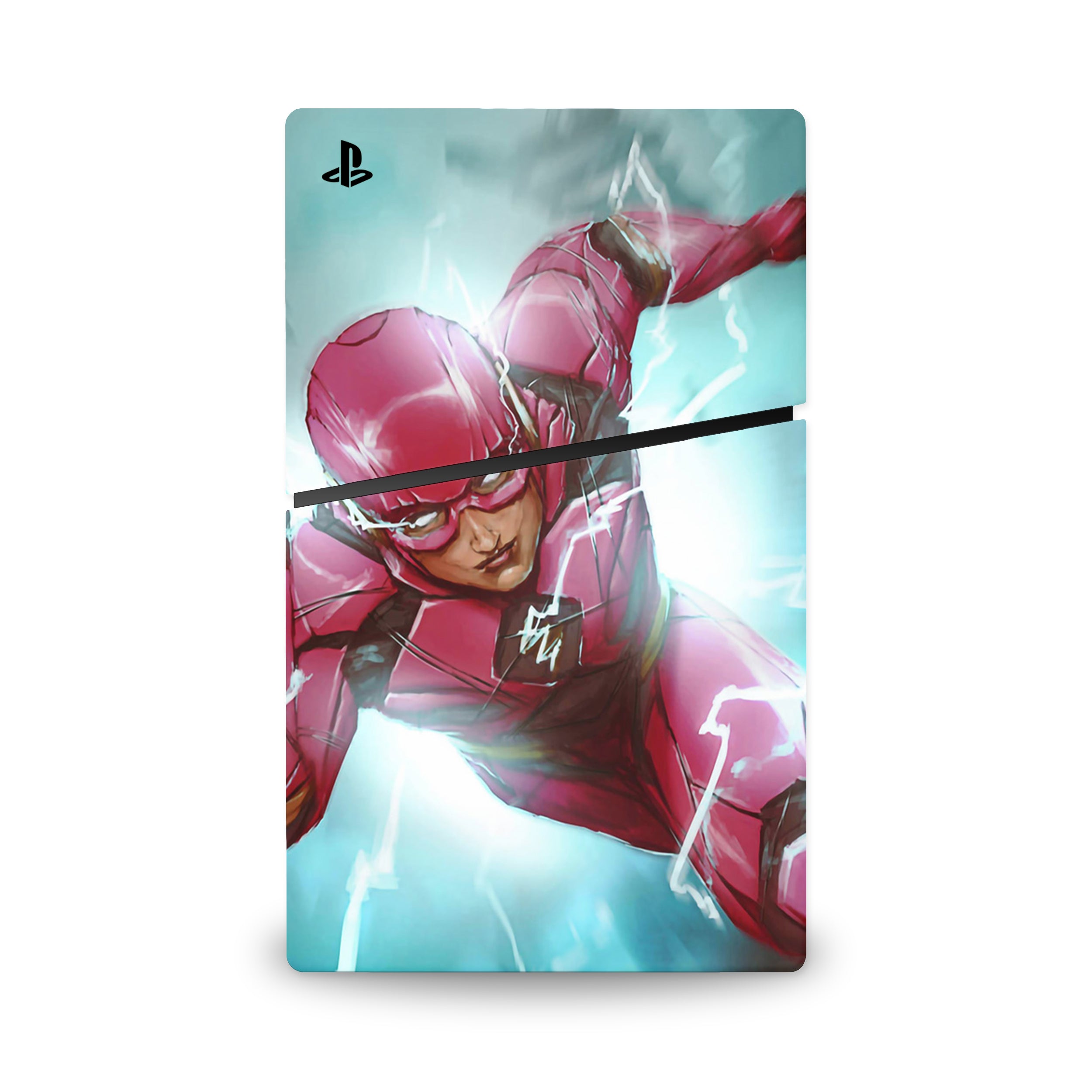 Red Velocity v1 PS5 Slim Skin - Comics-inspired design