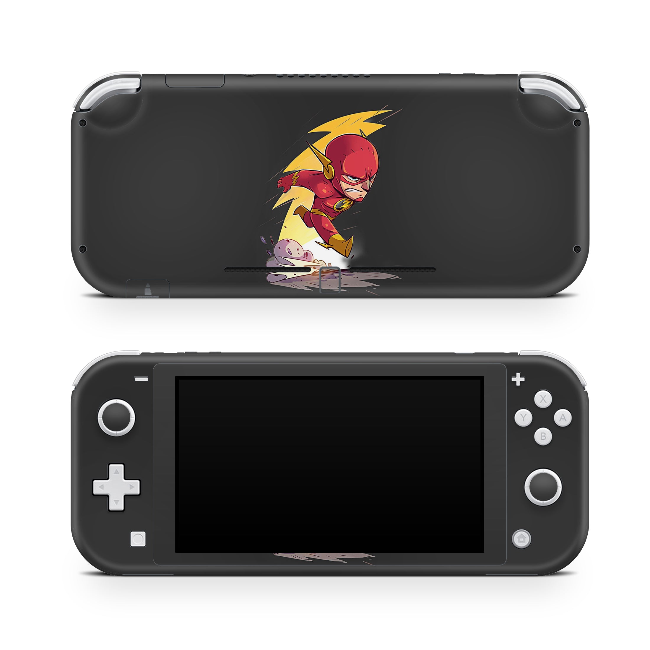 Red Velocity v3 Nintendo Switch Lite Skin - Comics-inspired design