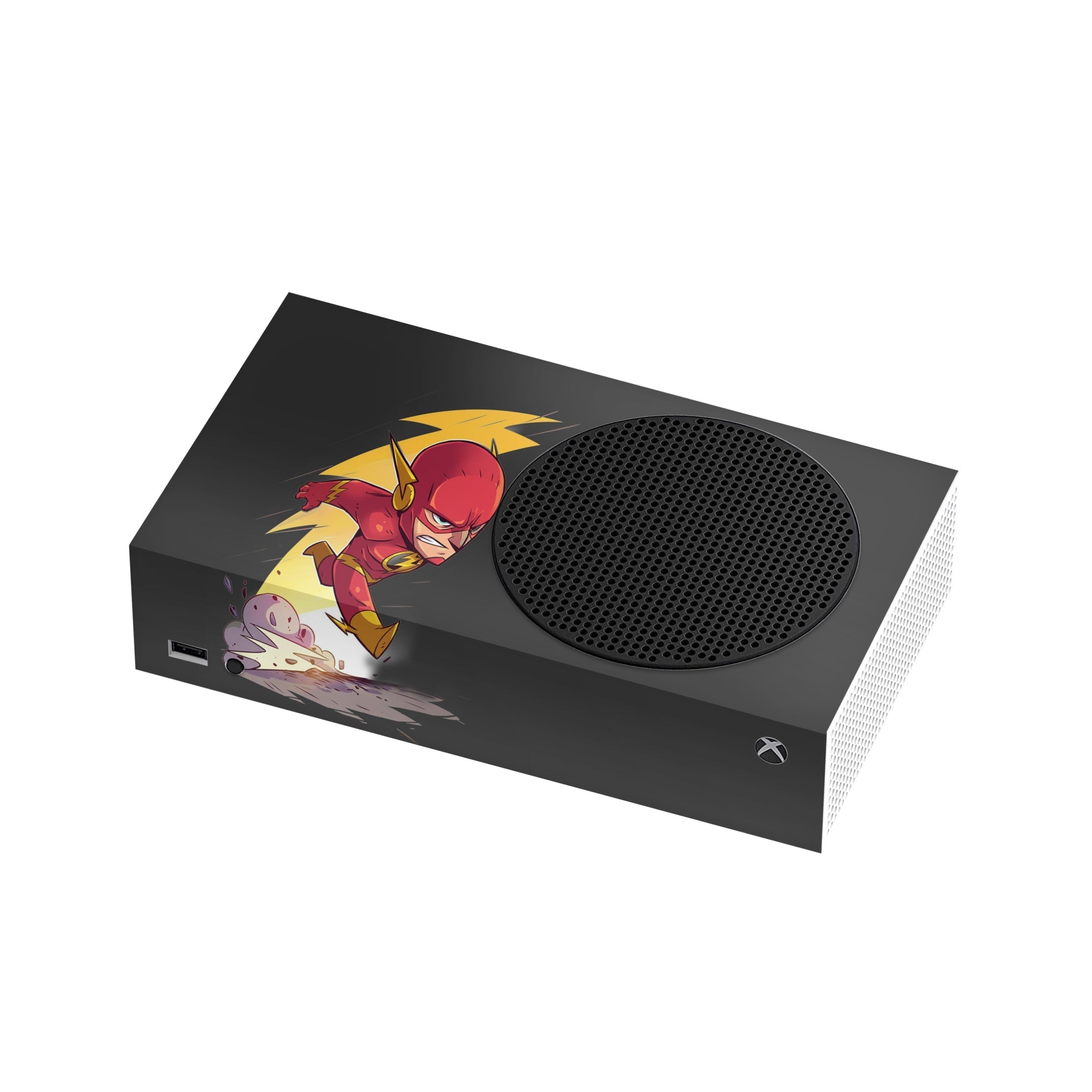 Red Velocity v3 Xbox Series S Skin - Comics-inspired design