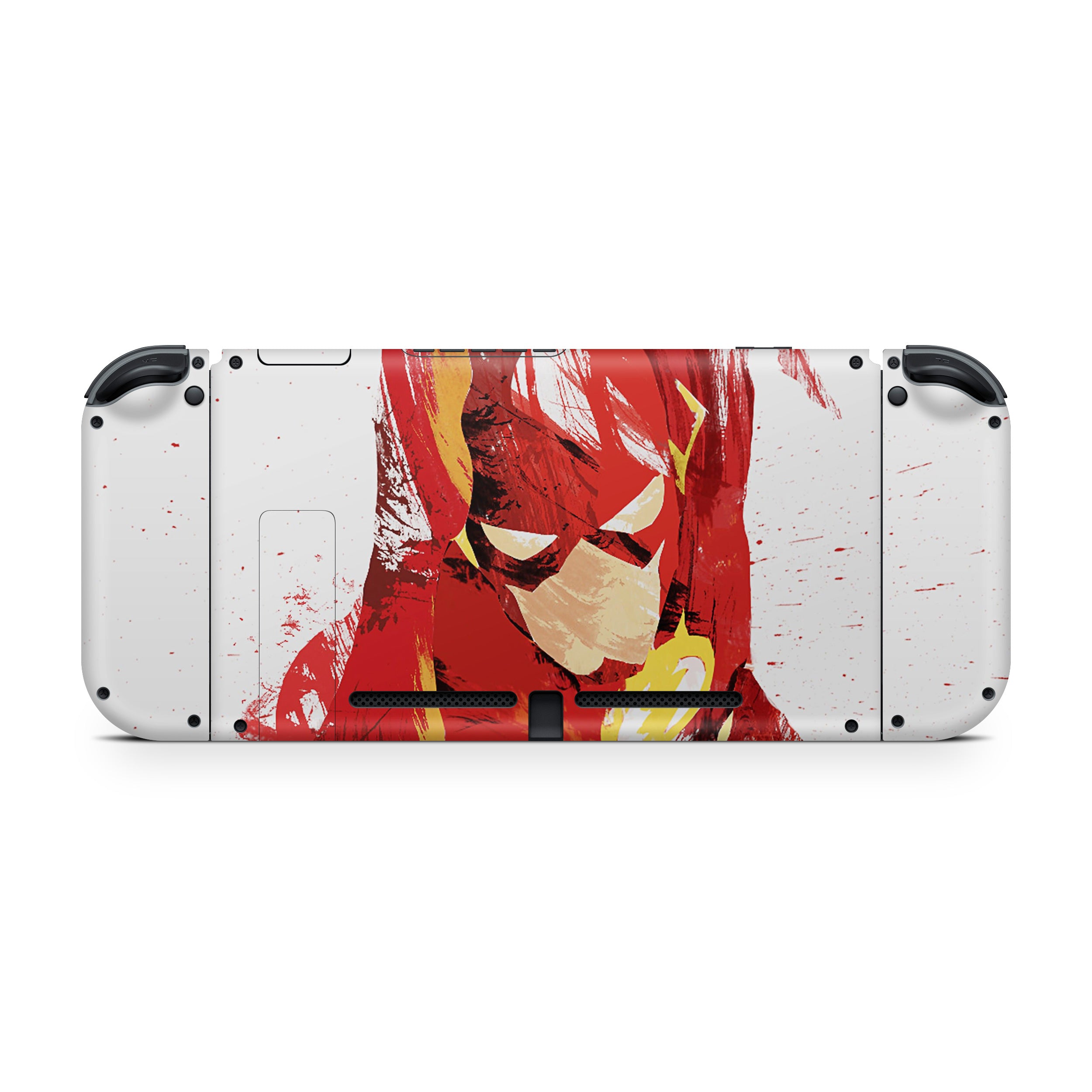 Red Velocity v4 Nintendo Switch Skin - Comics-inspired design