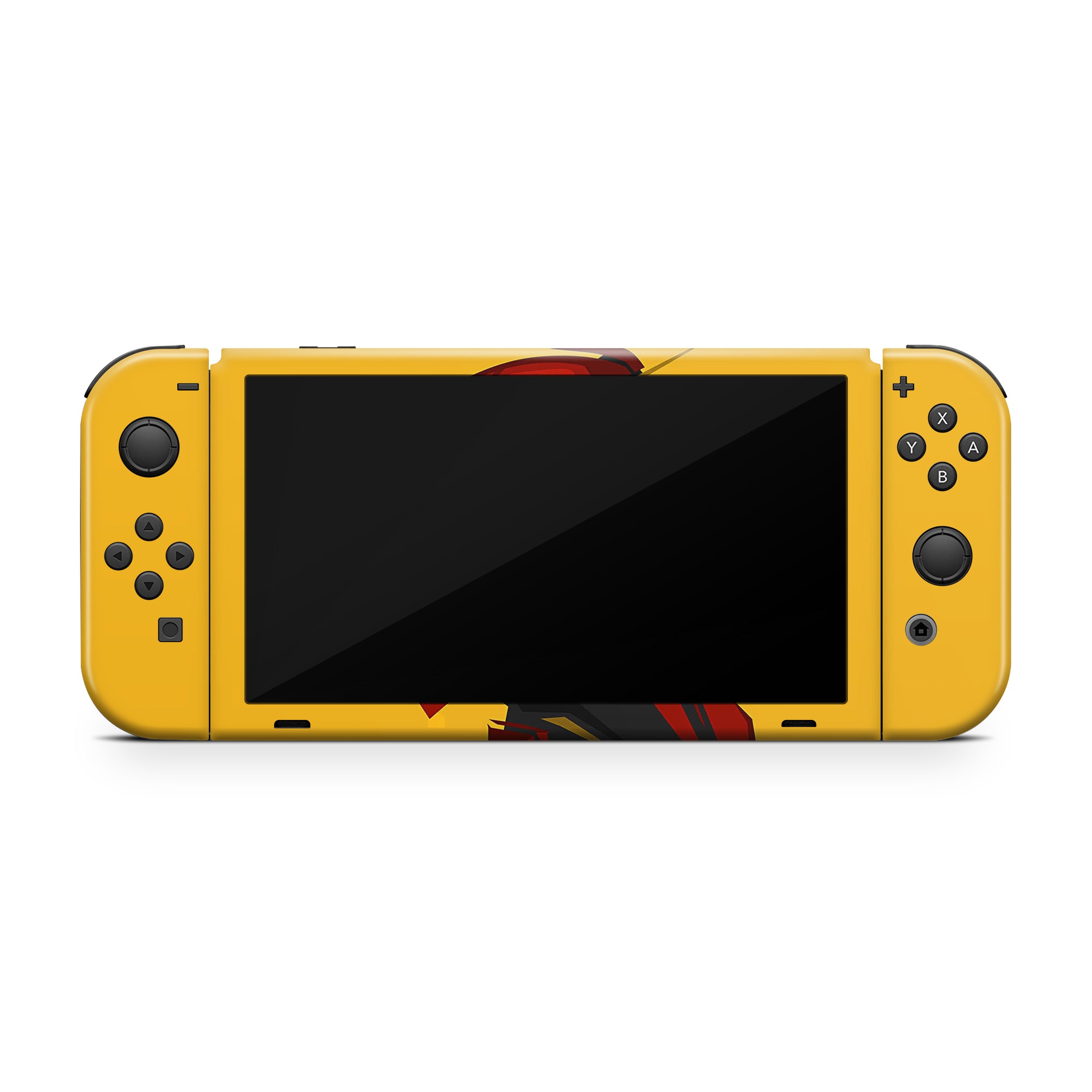 Red Velocity v5 Nintendo Switch OLED Skin - Comics-inspired design