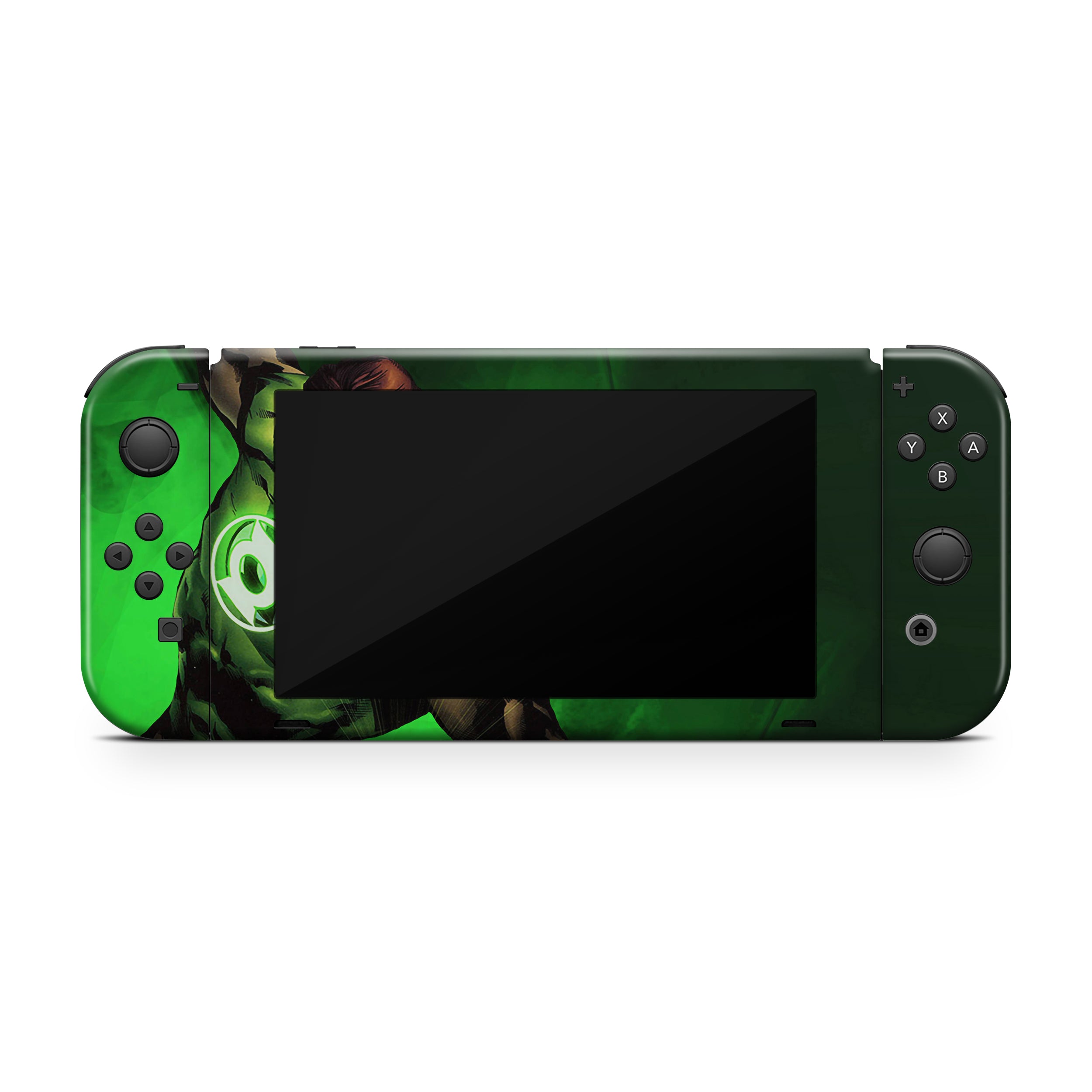 Emerald Guardian v2 Nintendo Switch Skin - Comics-inspired design