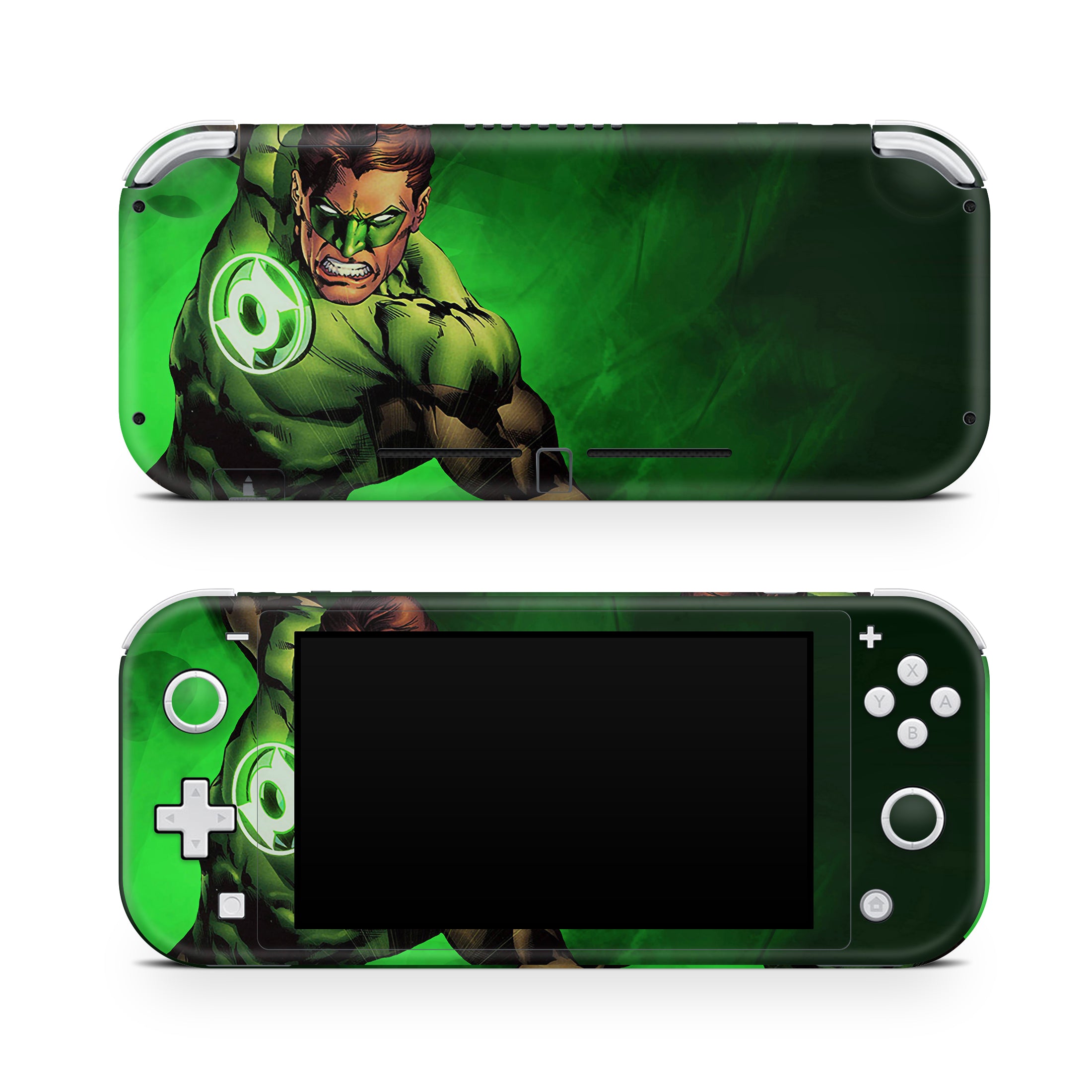 Emerald Guardian v2 Nintendo Switch Lite Skin - Comics-inspired design