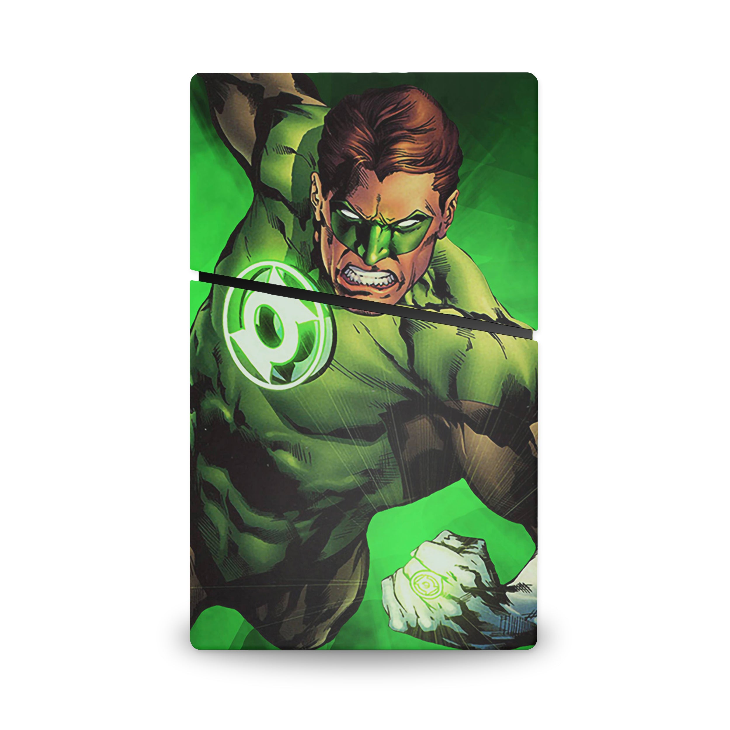 Emerald Guardian v2 PS5 Slim Digital Skin - Comics-inspired design