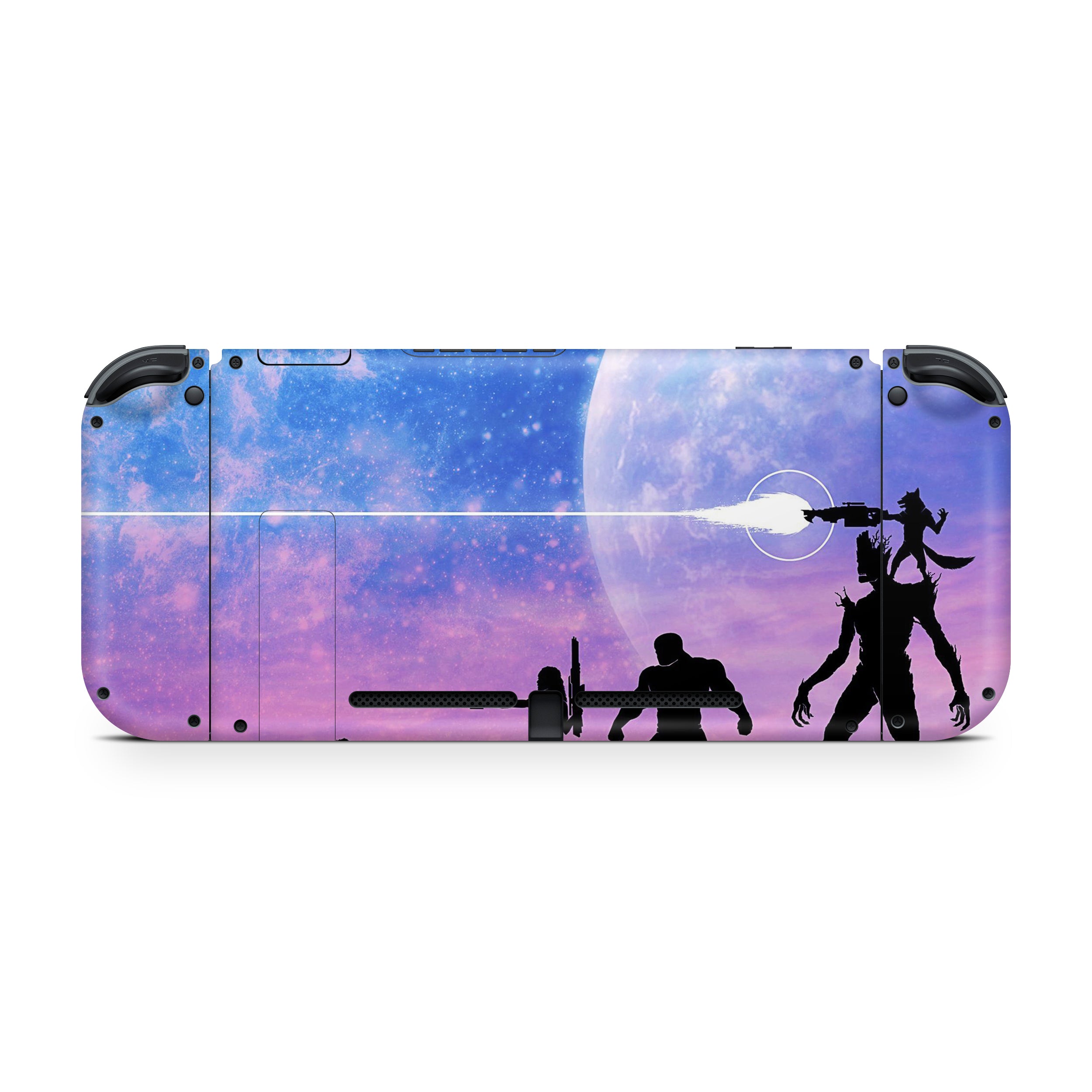 Stellar Warriors v1 Nintendo Switch Skin - Comics-inspired design