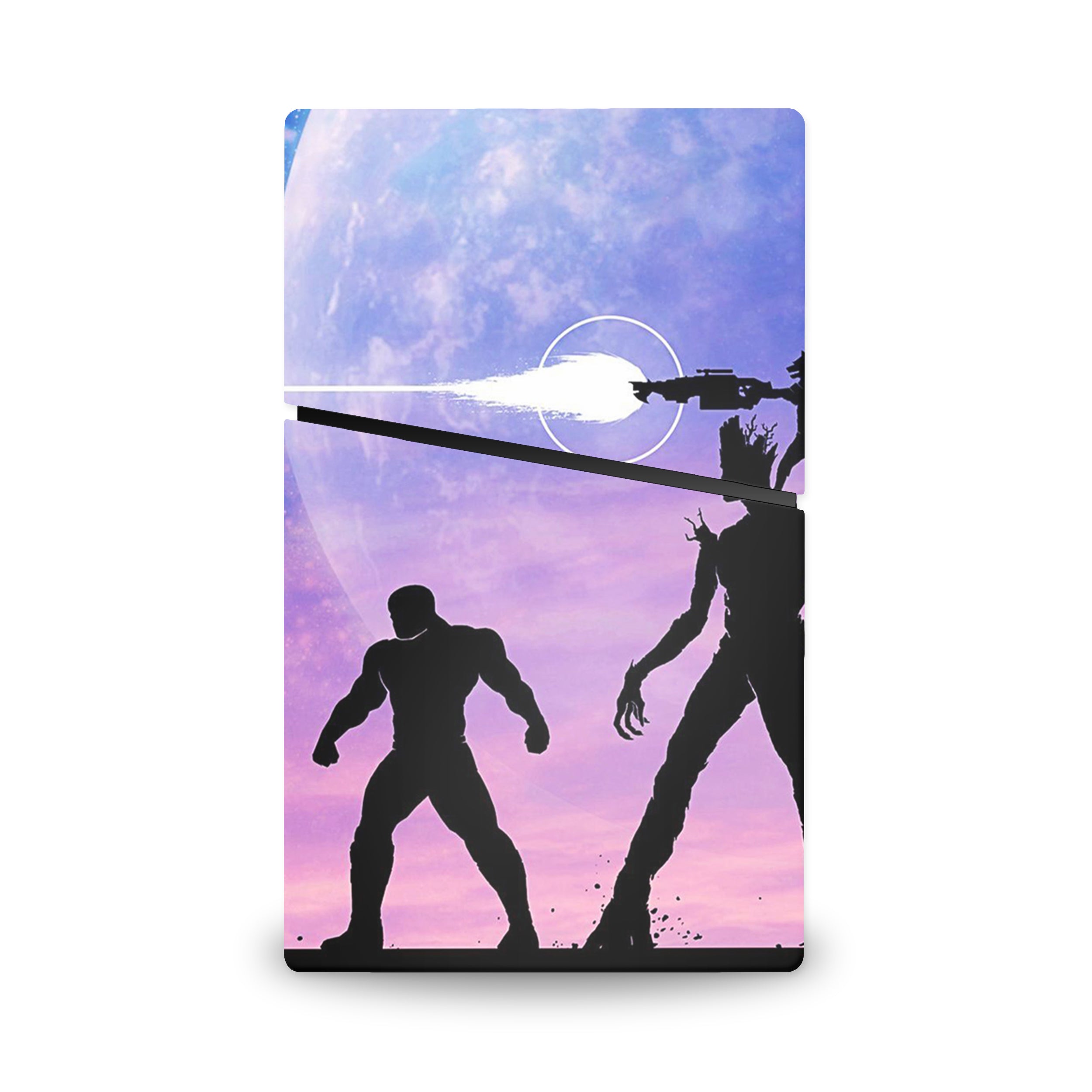 Stellar Warriors v1 PS5 Slim Digital Skin - Comics-inspired design