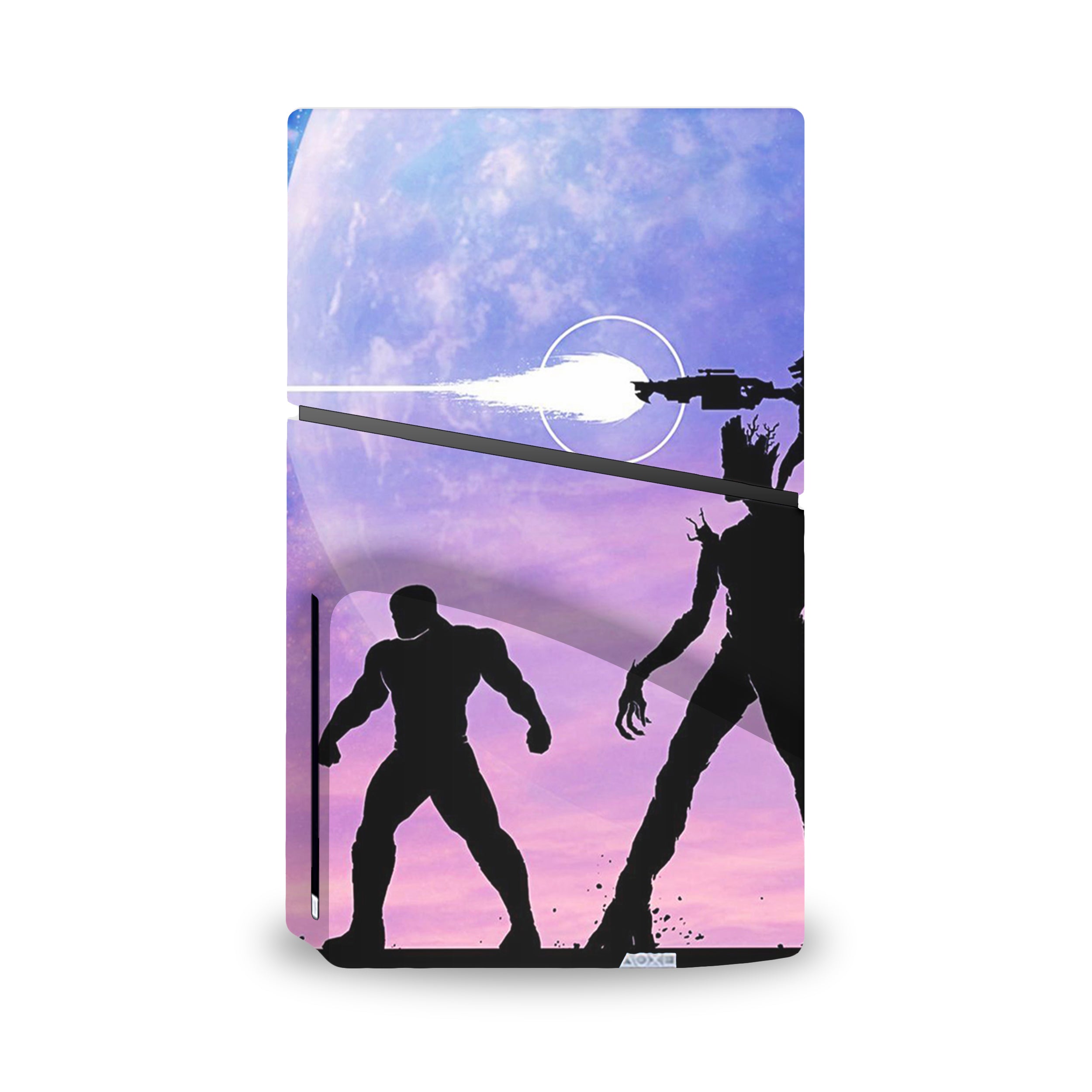 Stellar Warriors v1 PS5 Slim Skin - Comics-inspired design