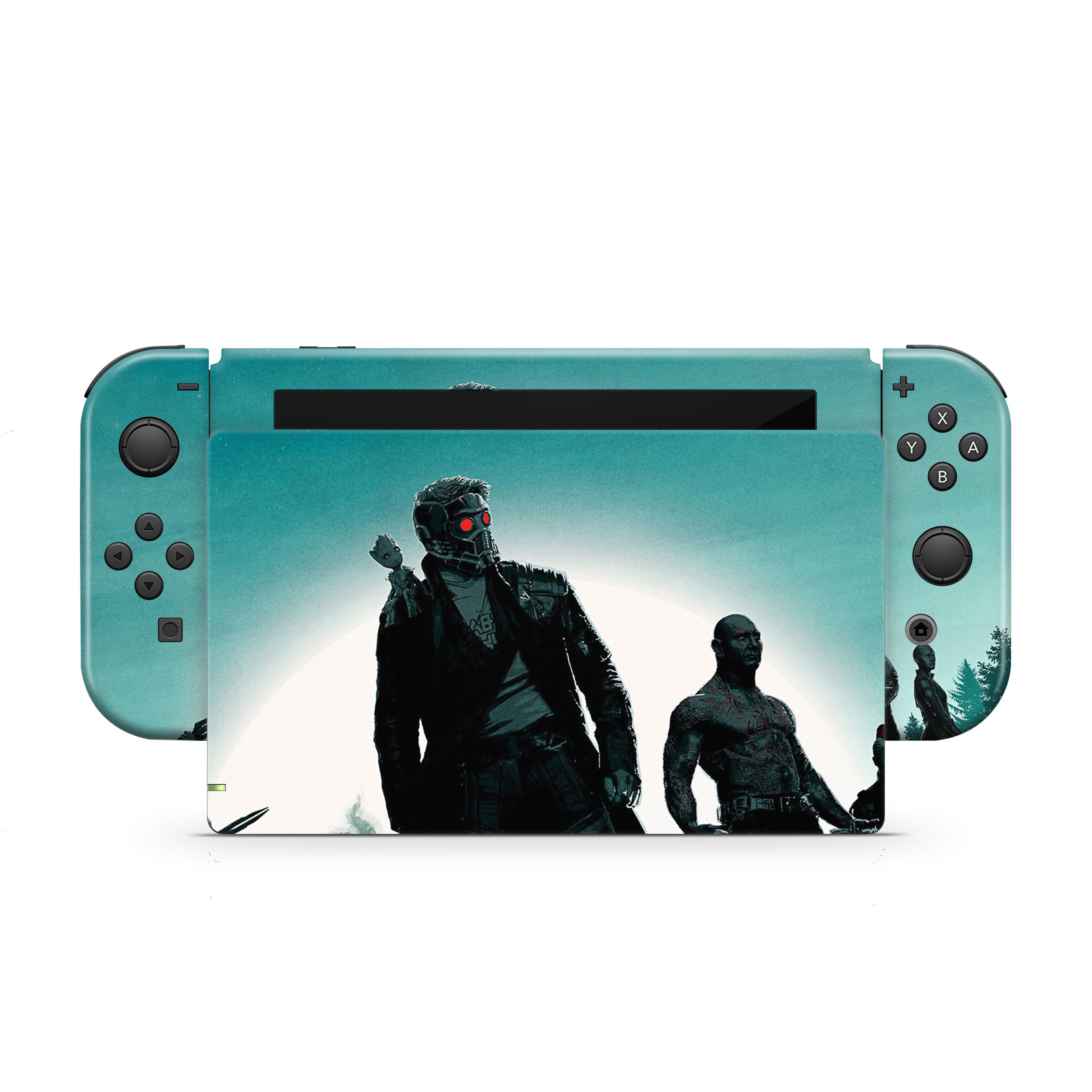 Stellar Warriors v2 Nintendo Switch Skin - Comics-inspired design
