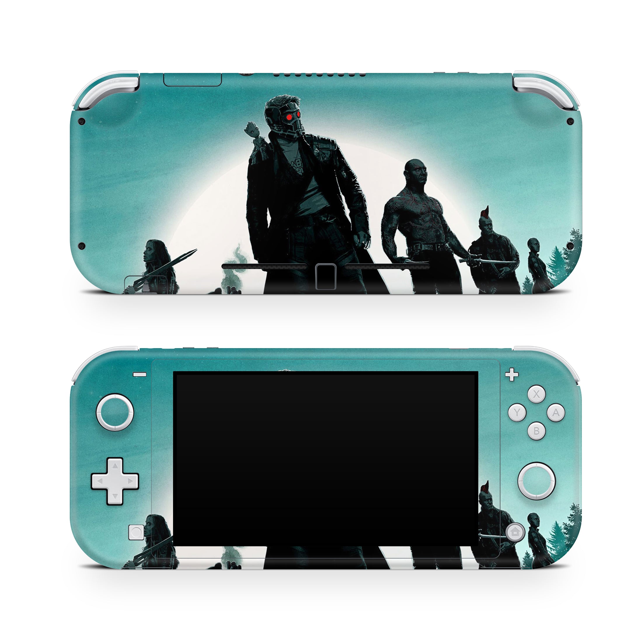 Stellar Warriors v2 Nintendo Switch Lite Skin - Comics-inspired design