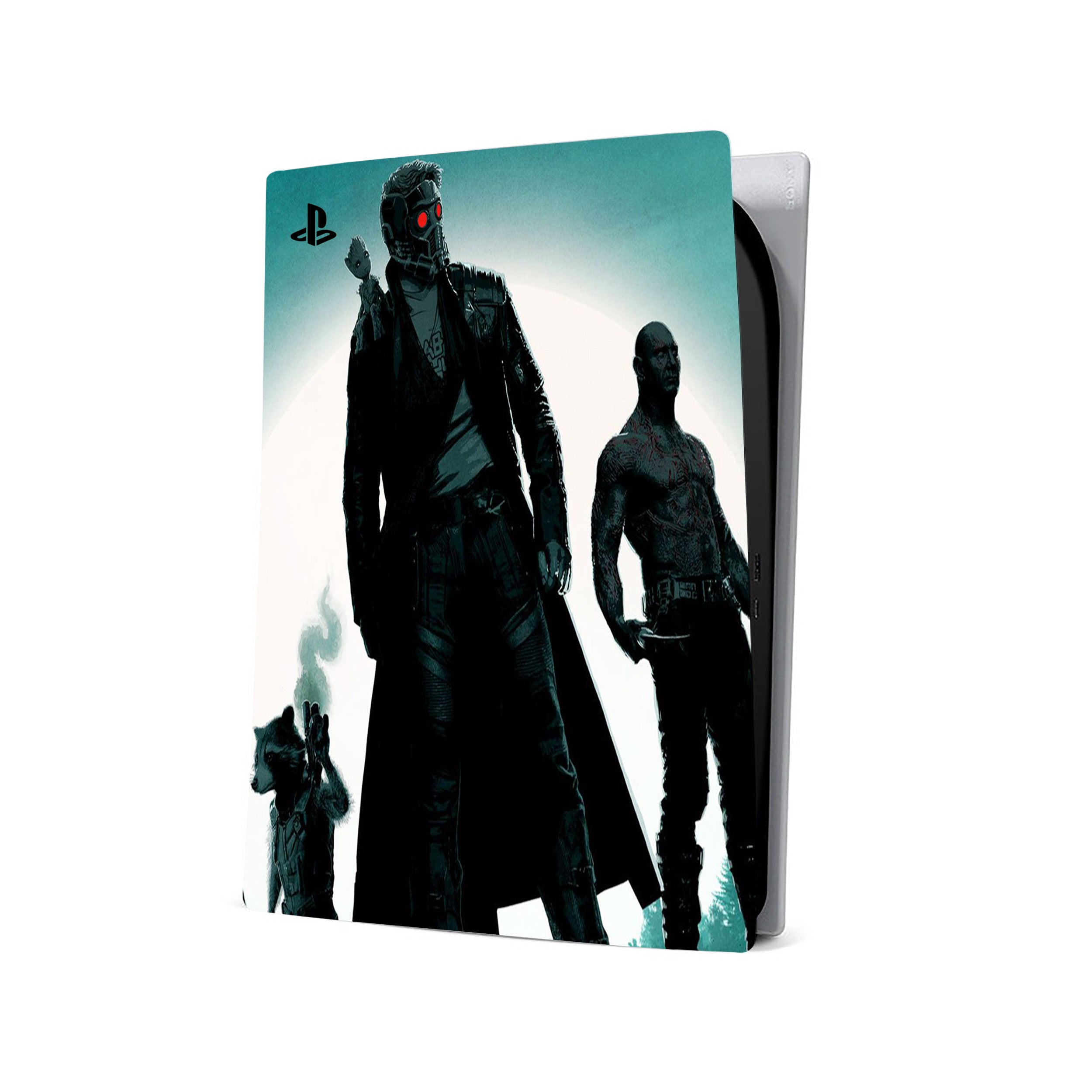 Stellar Warriors v2 PS5 Skin - Comics-inspired design