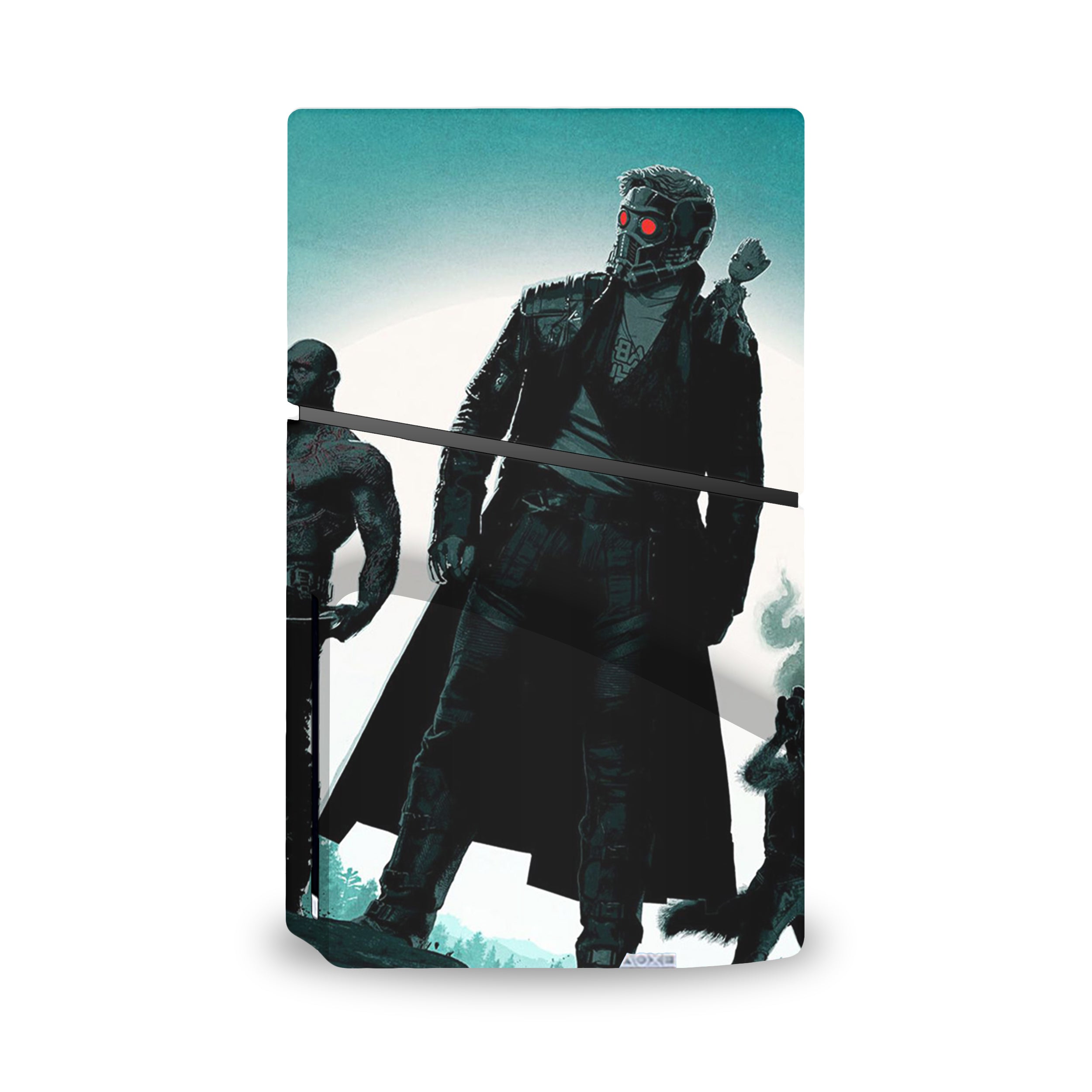 Stellar Warriors v2 PS5 Slim Skin - Comics-inspired design