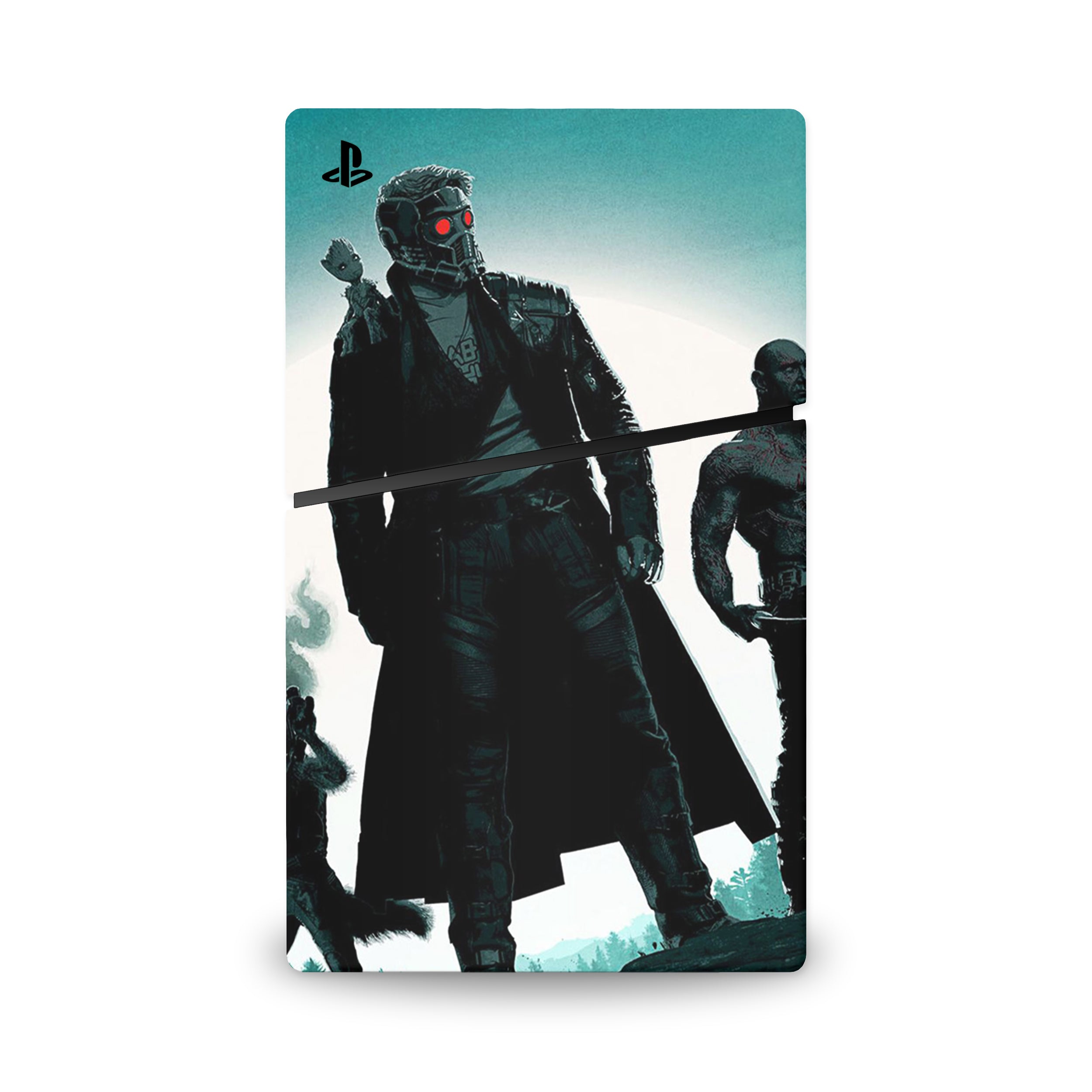 Stellar Warriors v2 PS5 Slim Skin - Comics-inspired design