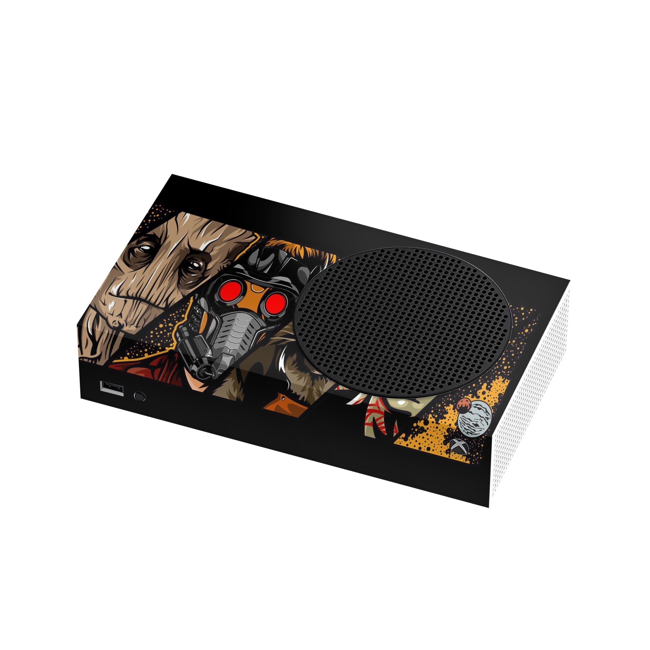 Stellar Warriors v3 Xbox Series S Skin - Comics-inspired design