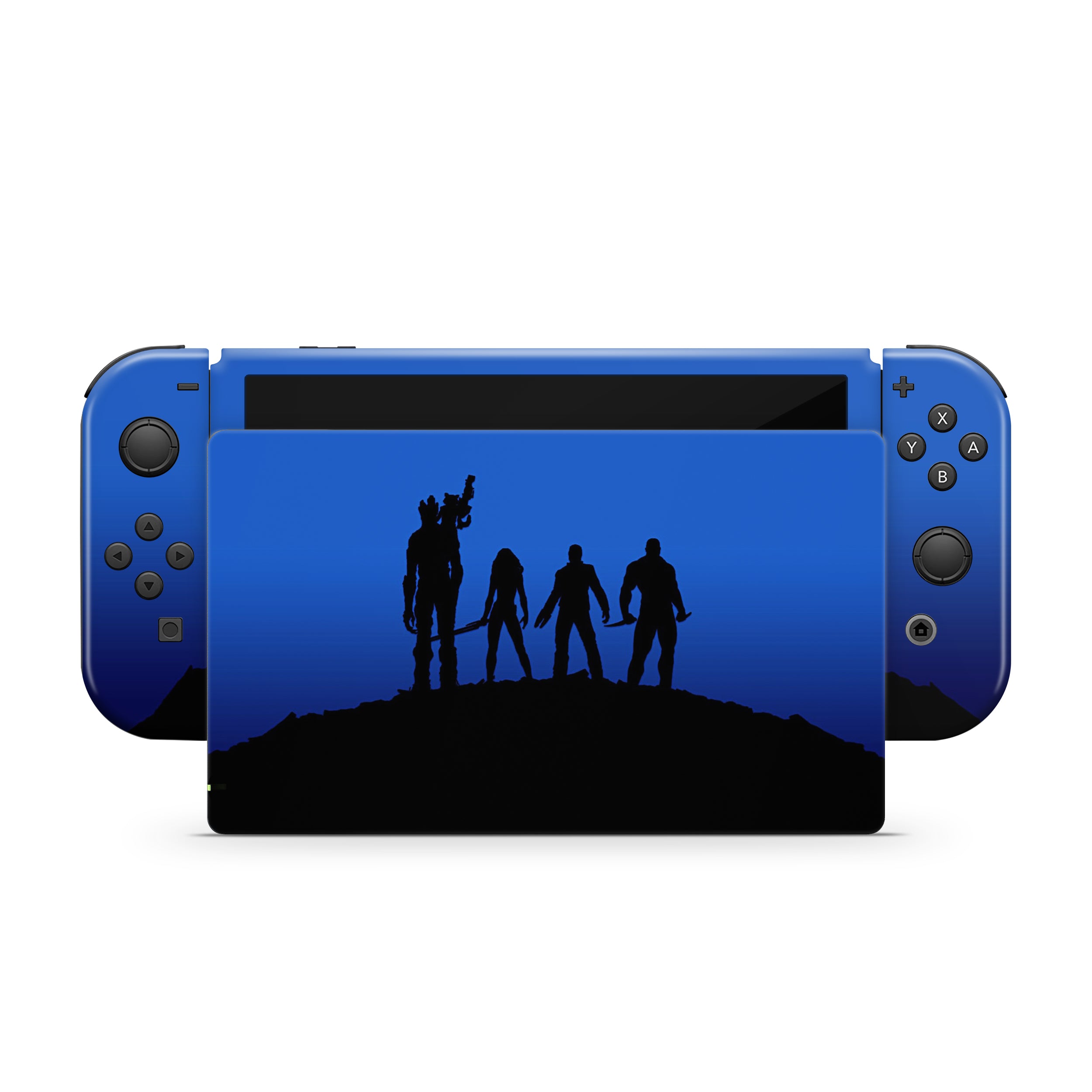 Stellar Warriors v4 Nintendo Switch OLED Skin - Comics-inspired design