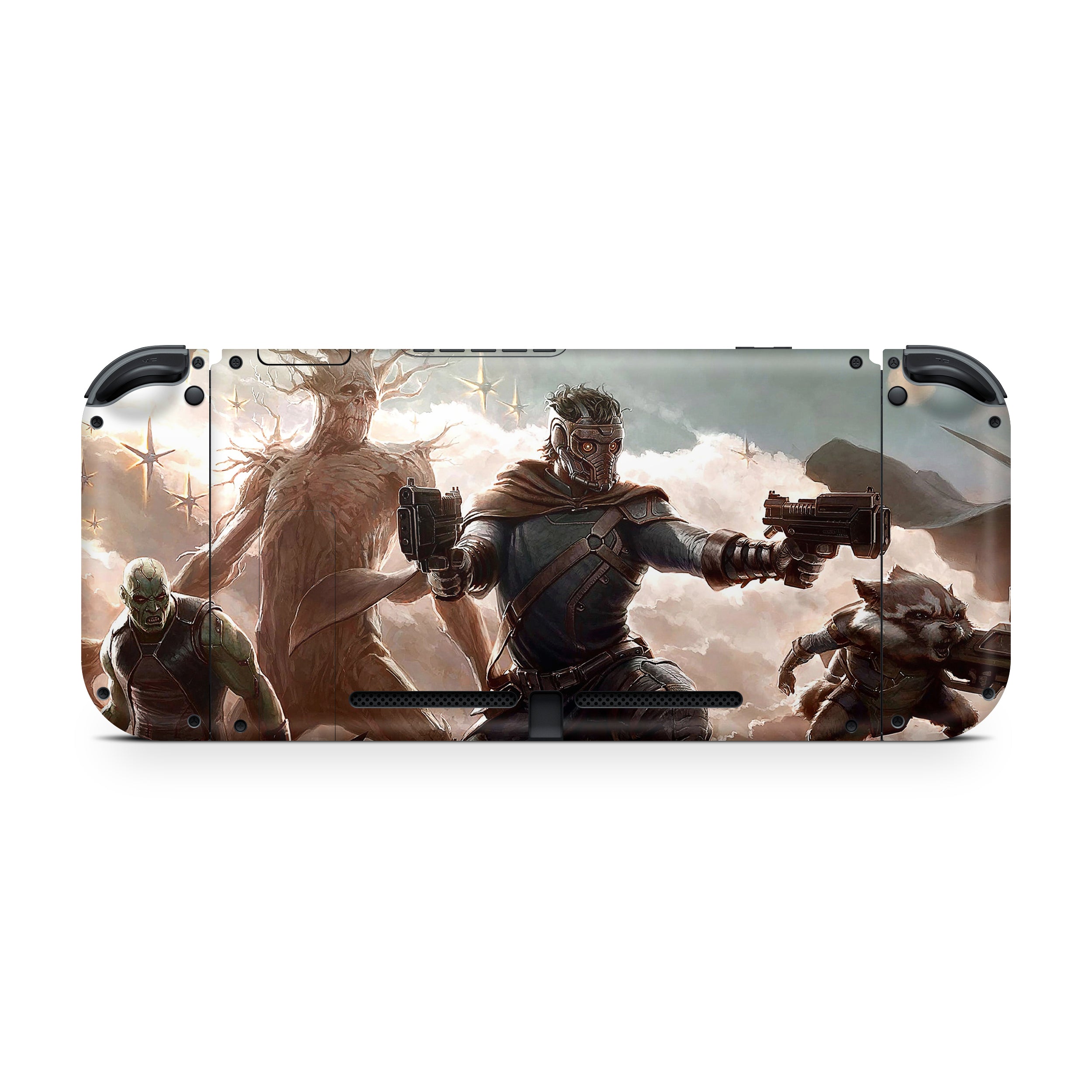 Stellar Warriors v5 Nintendo Switch Skin - Comics-inspired design