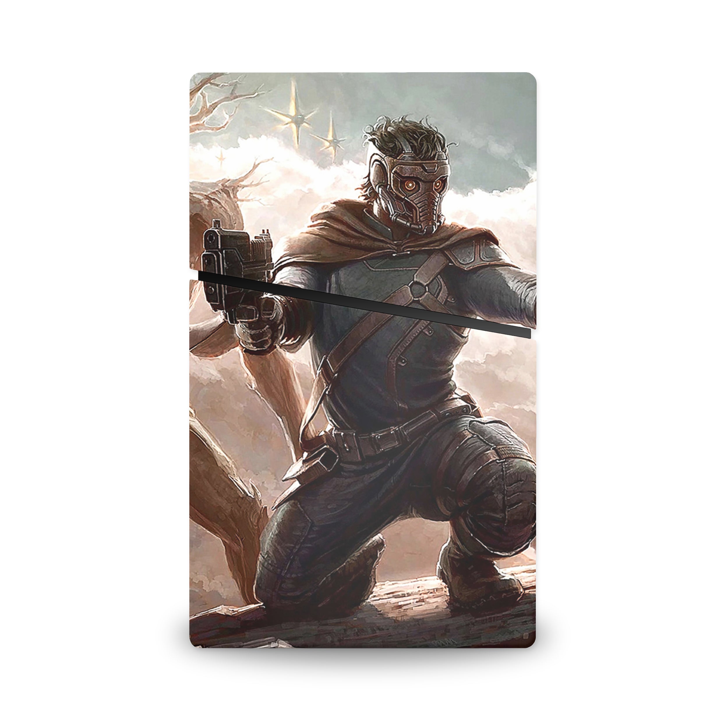 Stellar Warriors v5 PS5 Slim Digital Skin - Comics-inspired design