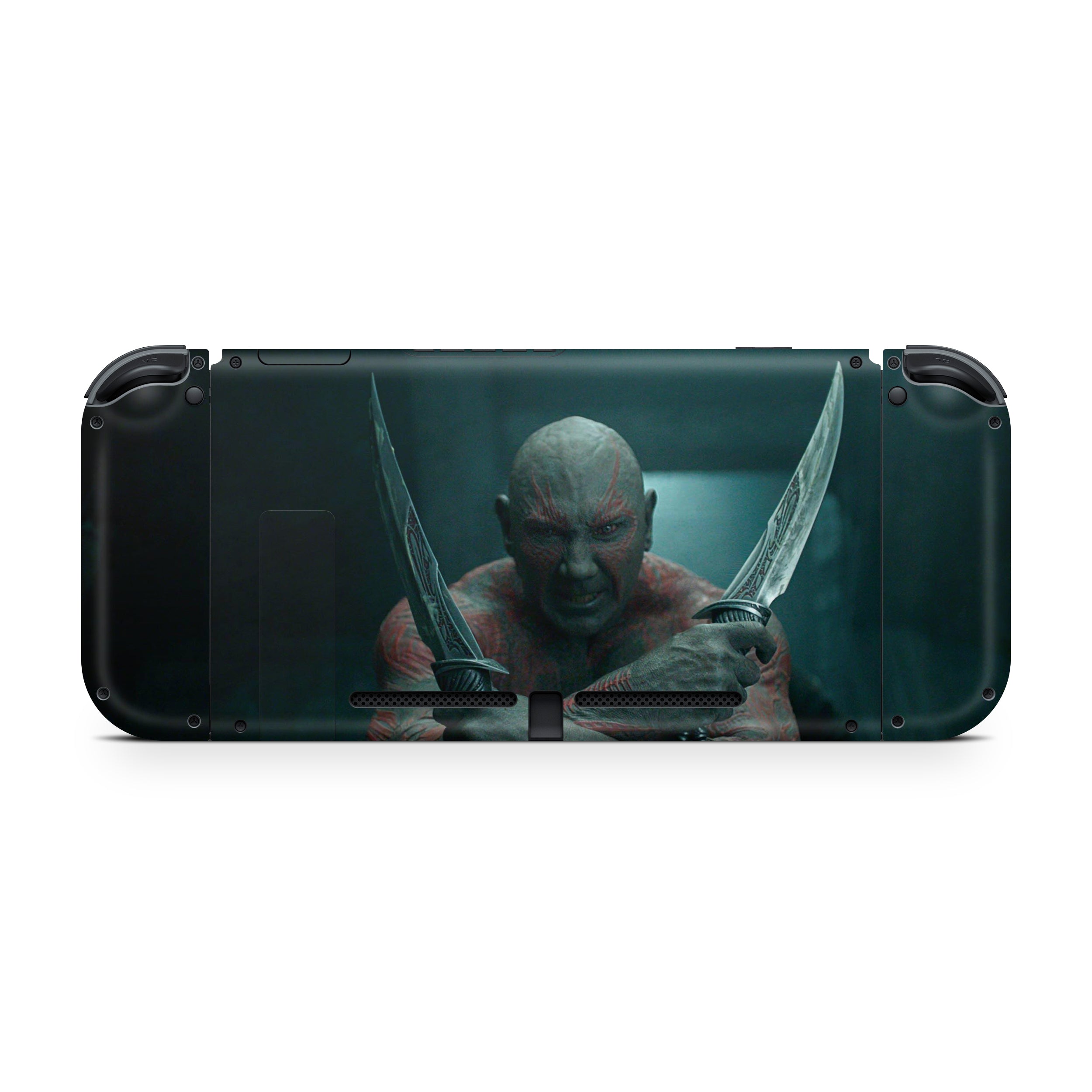 Cosmic Warden v1 Nintendo Switch OLED Skin - Comics-inspired design