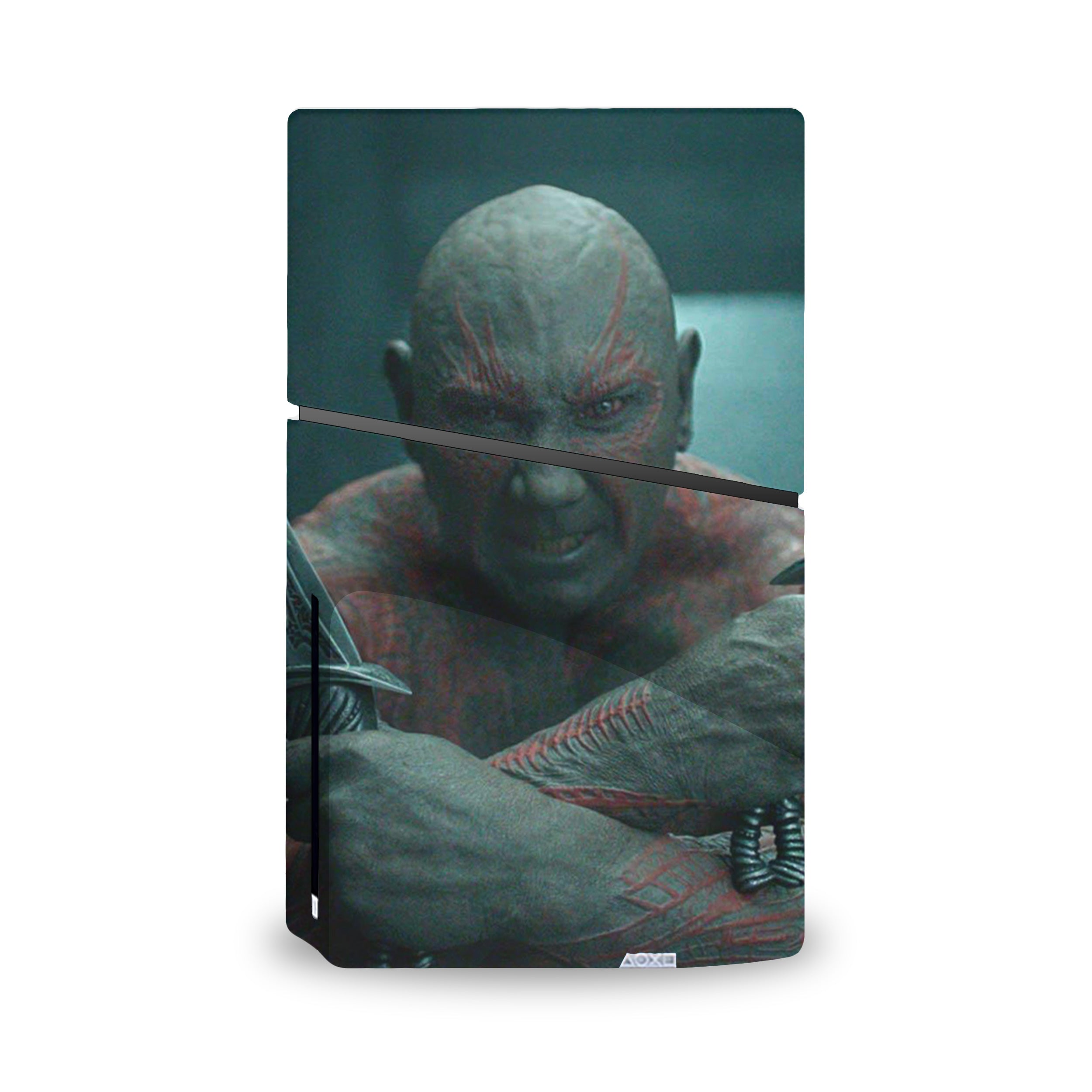 Cosmic Warden v1 PS5 Slim Skin - Comics-inspired design