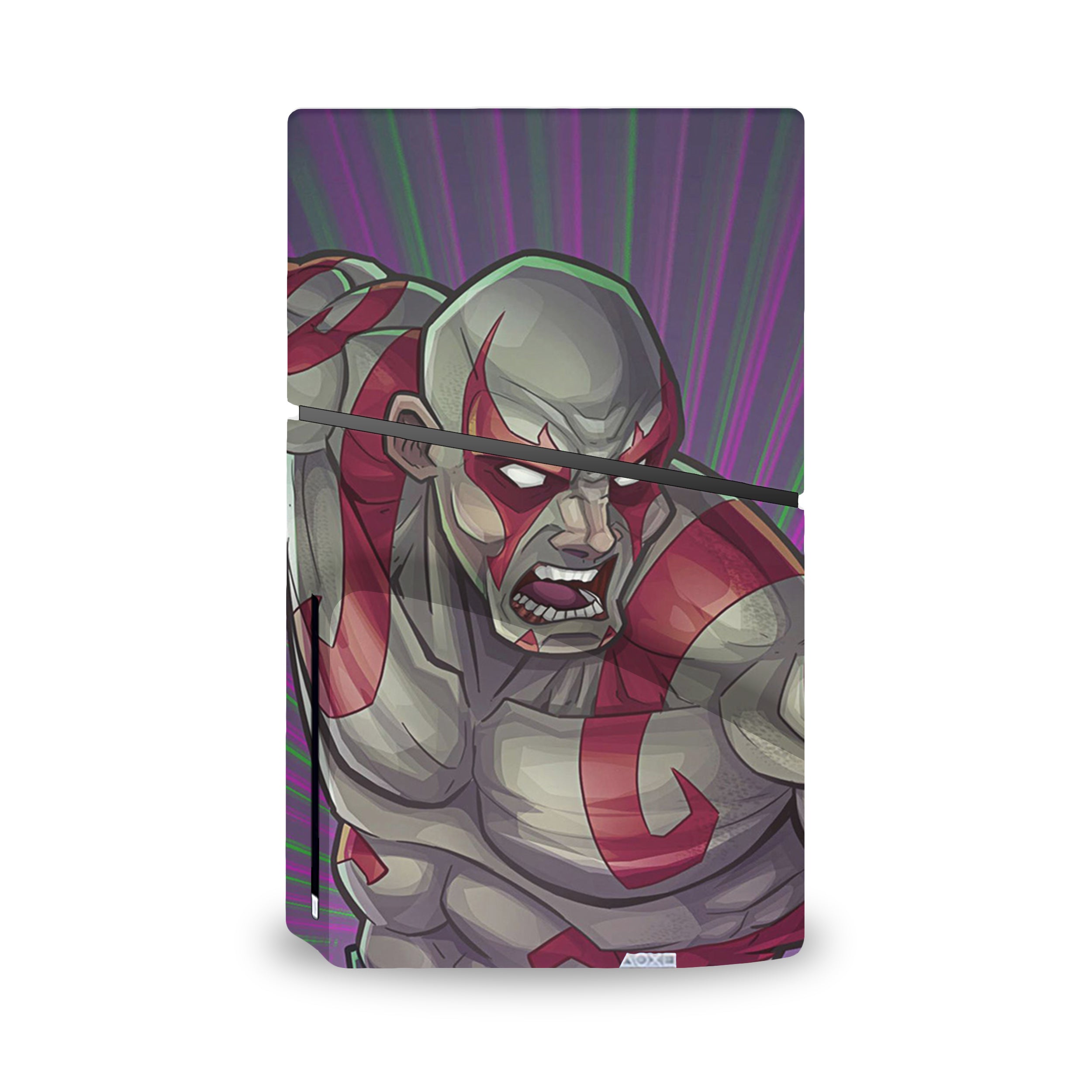 Cosmic Warden v2 PS5 Slim Skin - Comics-inspired design