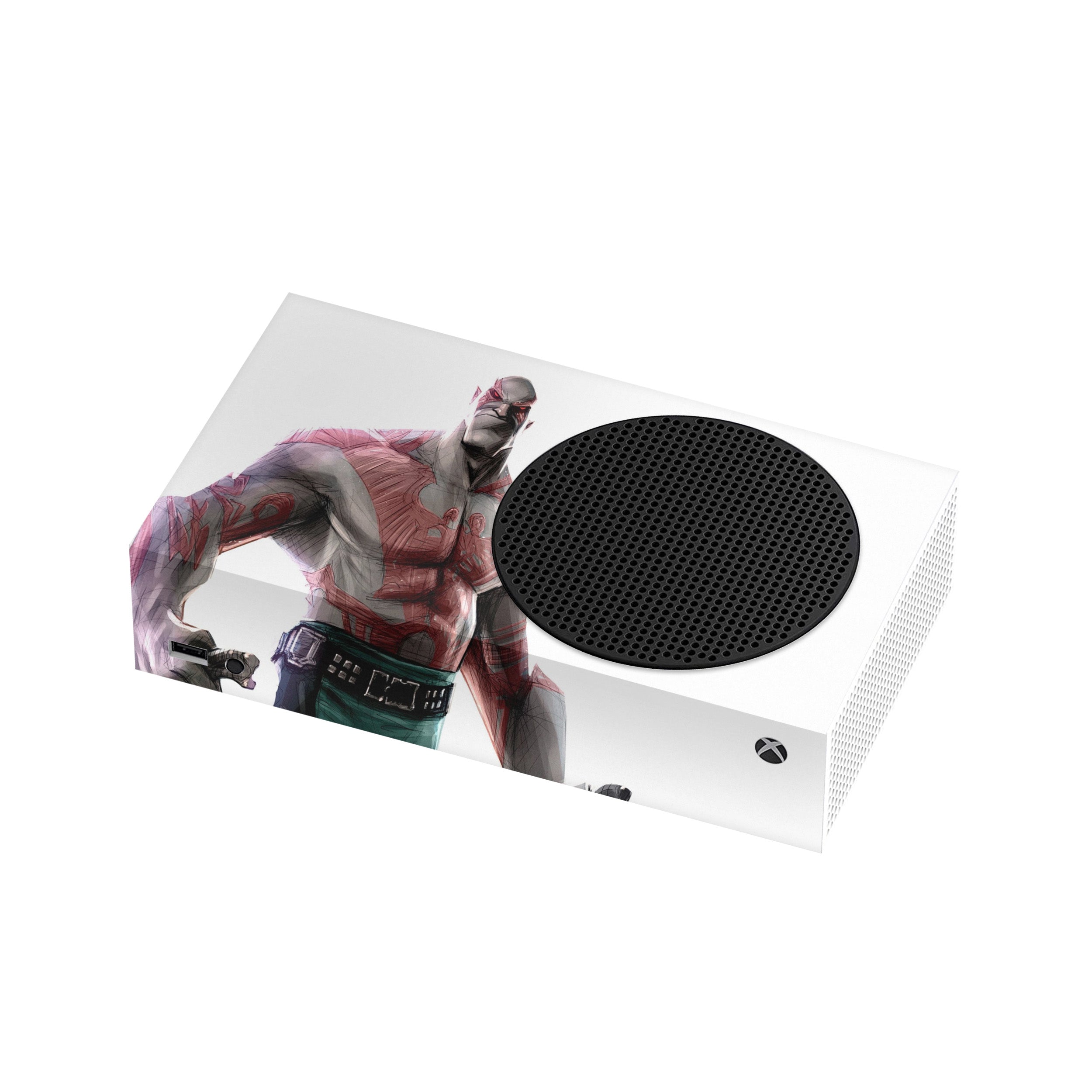 Cosmic Warden v3 Xbox Series S Skin - Comics-inspired design