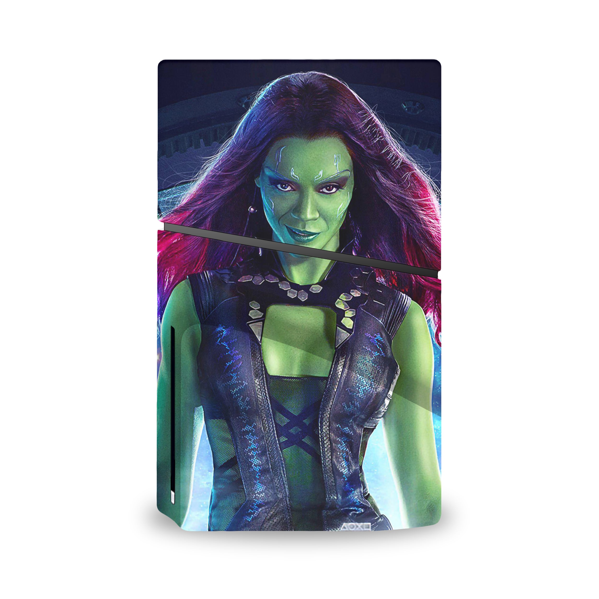 Celestial Assassin v1 PS5 Slim Skin - Comics-inspired design