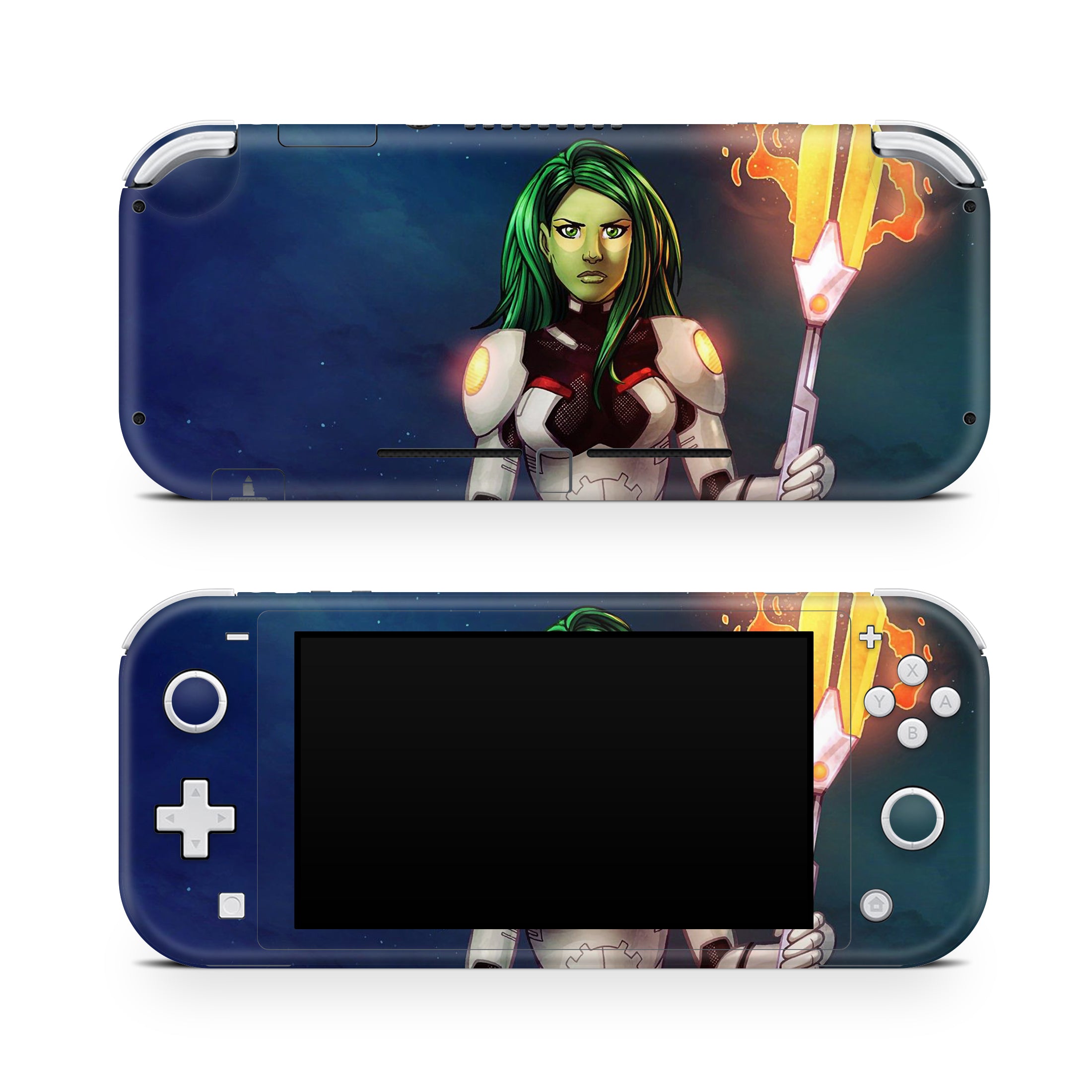 Celestial Assassin v2 Nintendo Switch Lite Skin - Comics-inspired design
