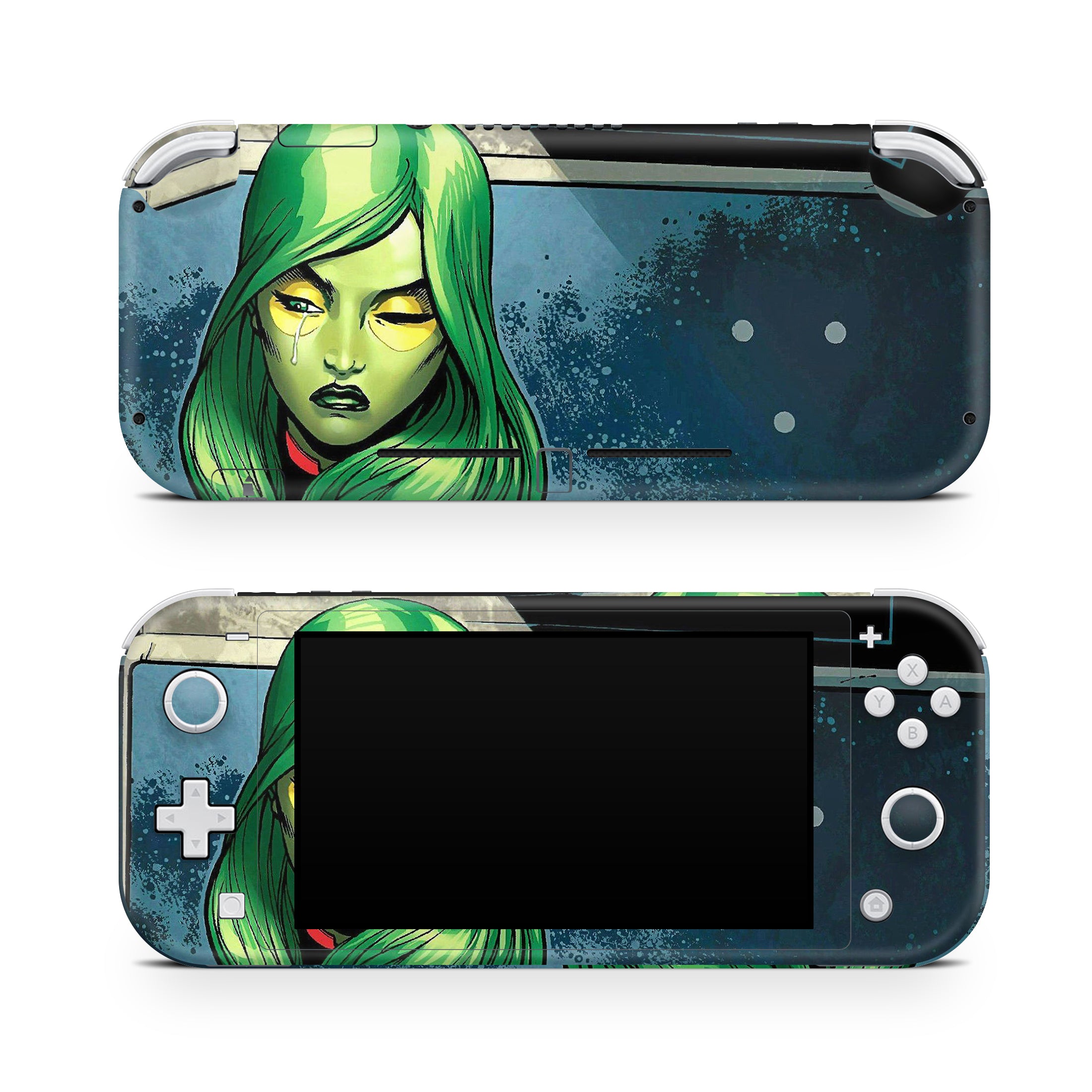 Celestial Assassin v3 Nintendo Switch Lite Skin - Comics-inspired design